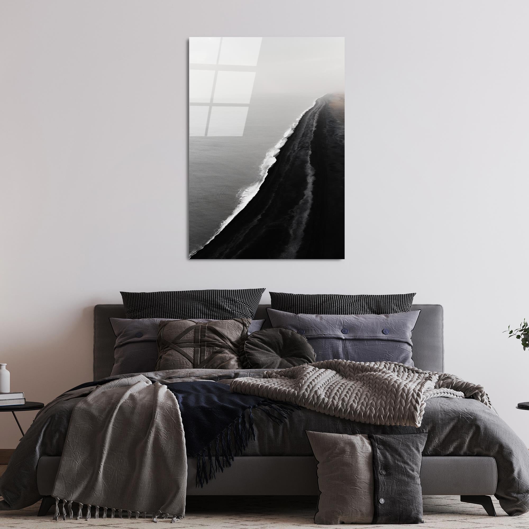 UV-114 Baskılı Cam Dikdörtgen Duvar Tablosu | ByLamp