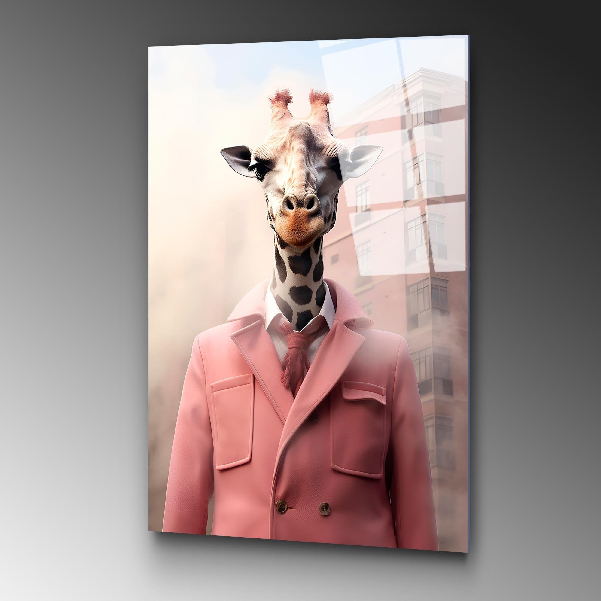 UV-1171 Baskılı Cam Dikdörtgen Duvar Tablosu | ByLamp