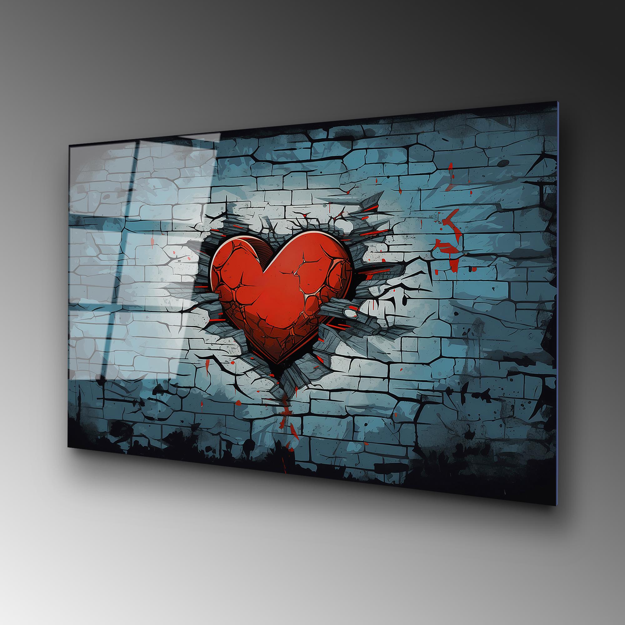 UV-1172 Baskılı Cam Dikdörtgen Duvar Tablosu | ByLamp