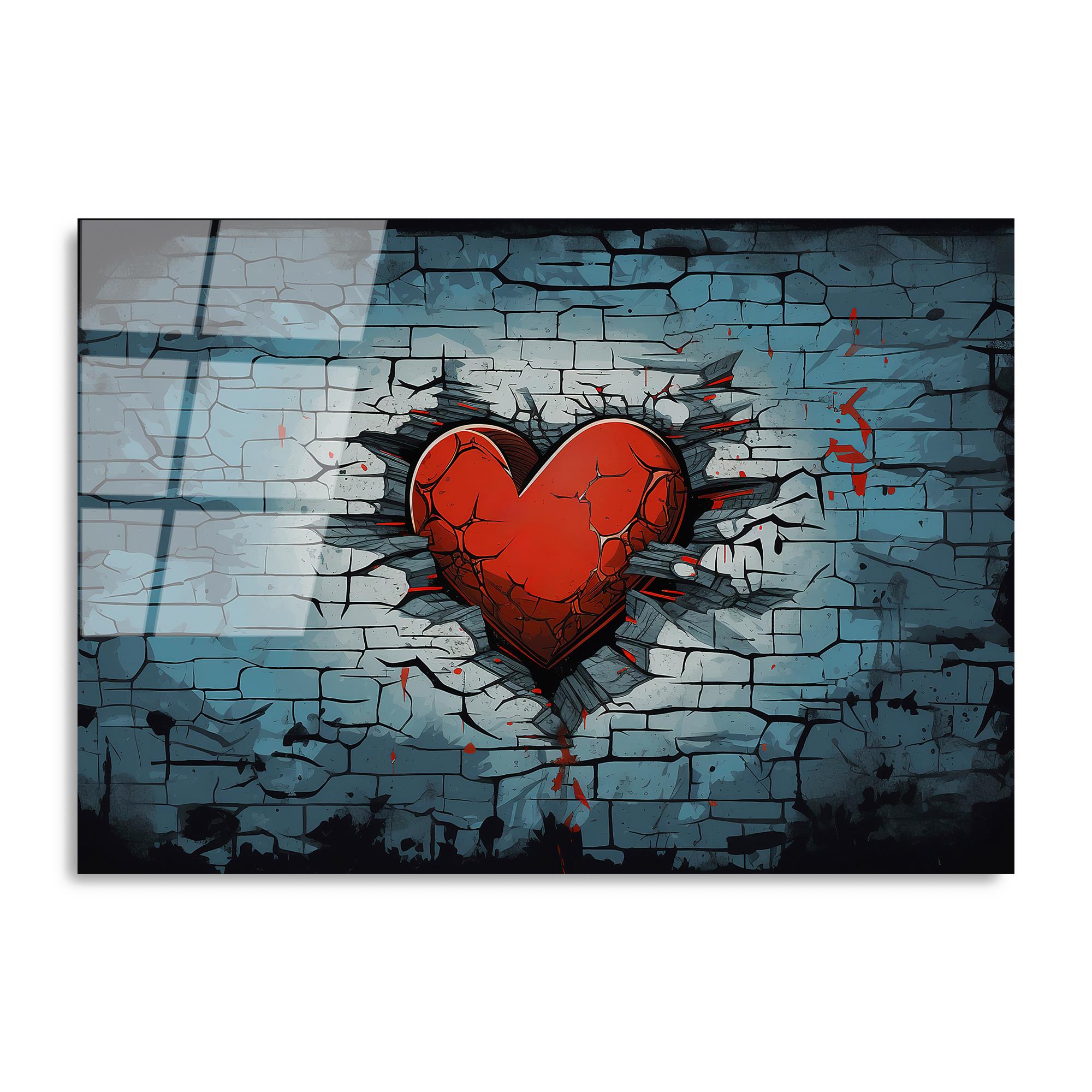 UV-1172 Baskılı Cam Dikdörtgen Duvar Tablosu | ByLamp