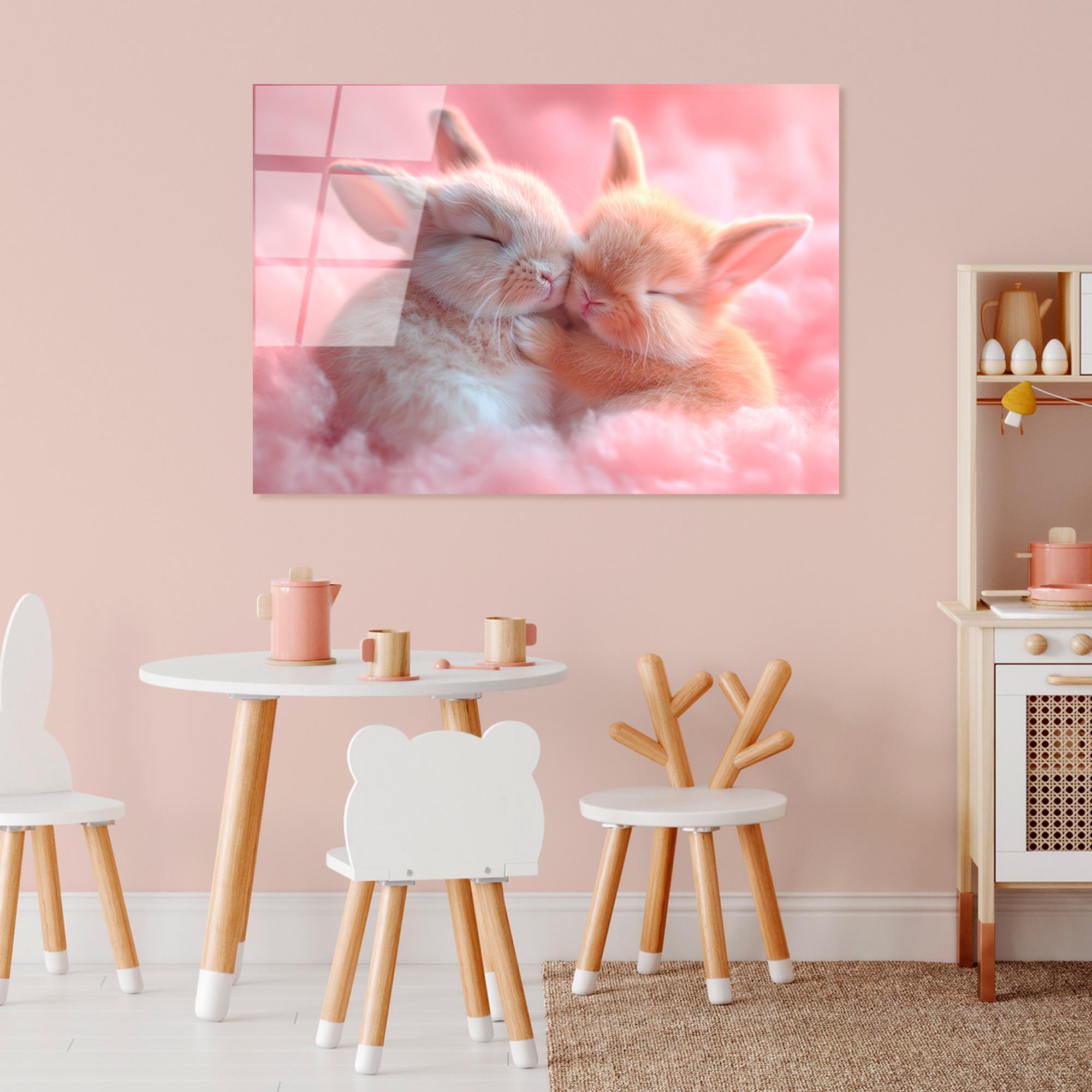 UV-1176 Baskılı Cam Dikdörtgen Duvar Tablosu | ByLamp