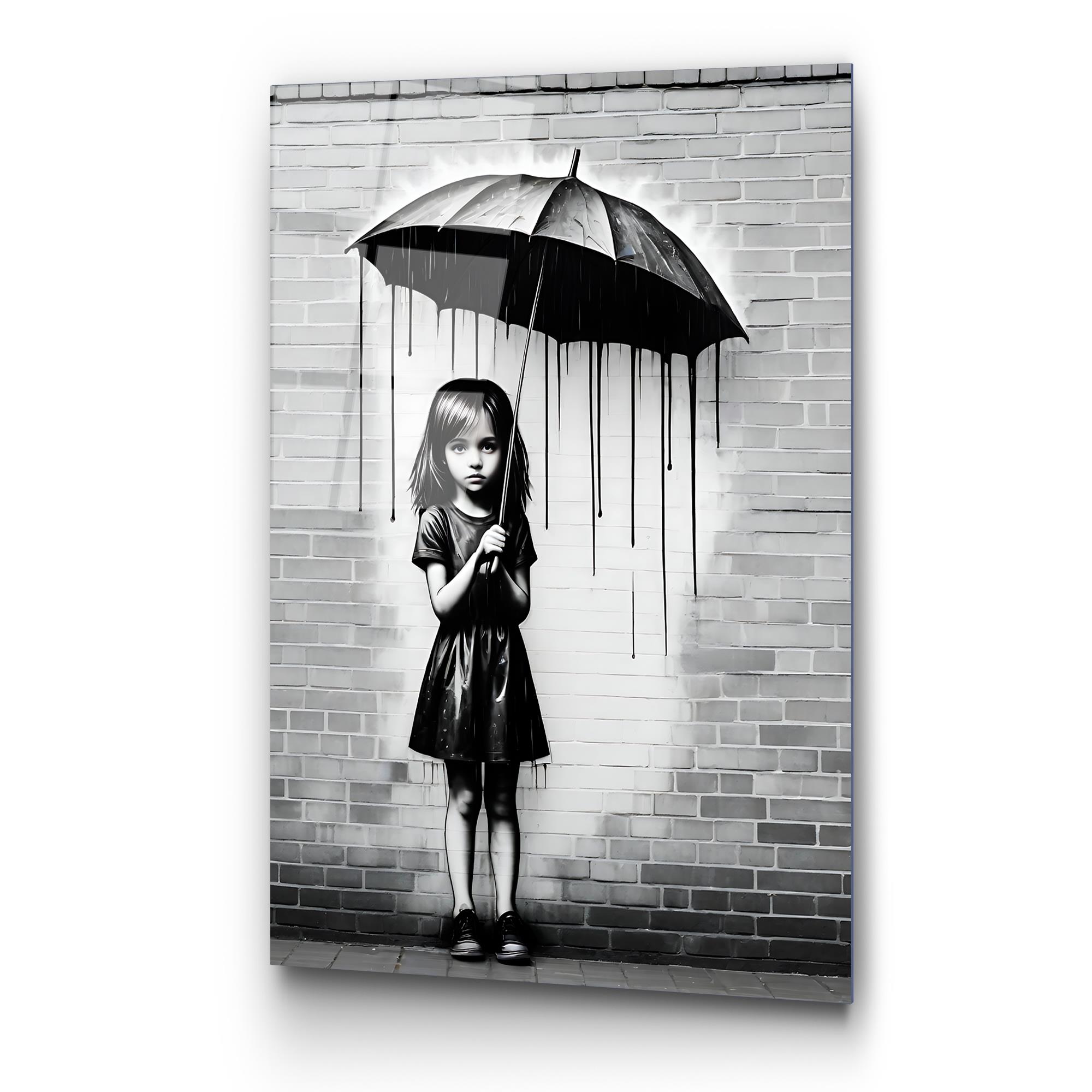 UV-1177 Baskılı Cam Dikdörtgen Duvar Tablosu | ByLamp