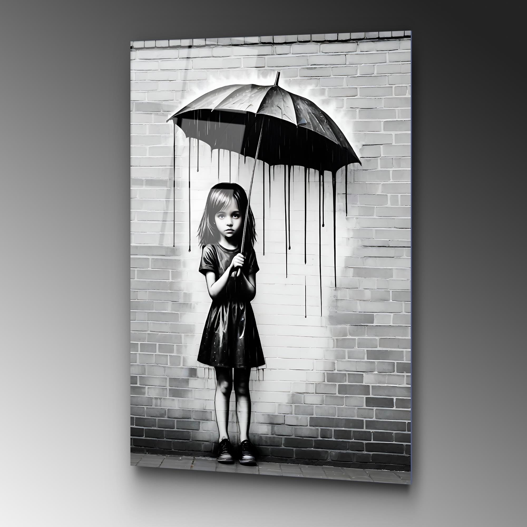 UV-1177 Baskılı Cam Dikdörtgen Duvar Tablosu | ByLamp