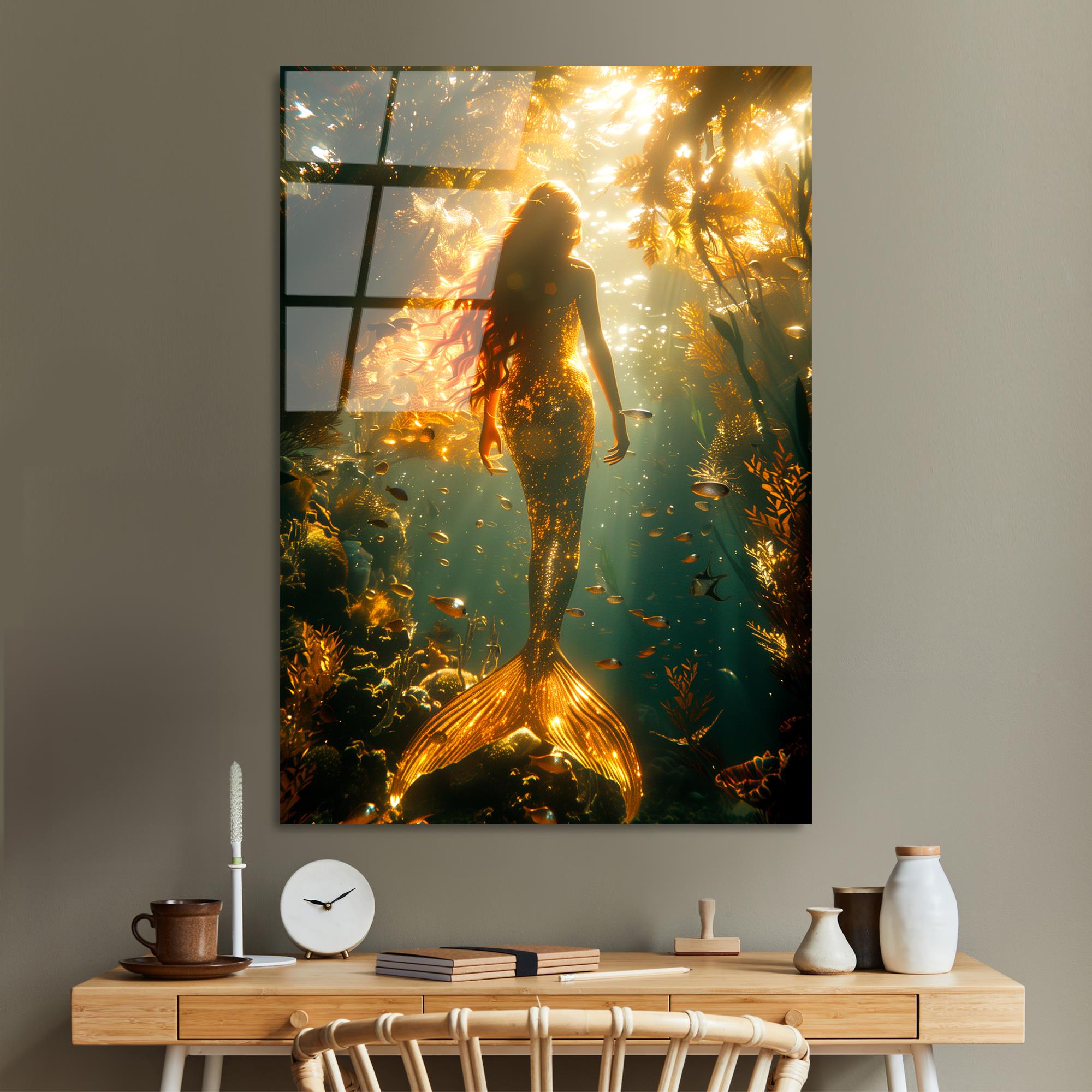 UV-1179 Baskılı Cam Dikdörtgen Duvar Tablosu | ByLamp