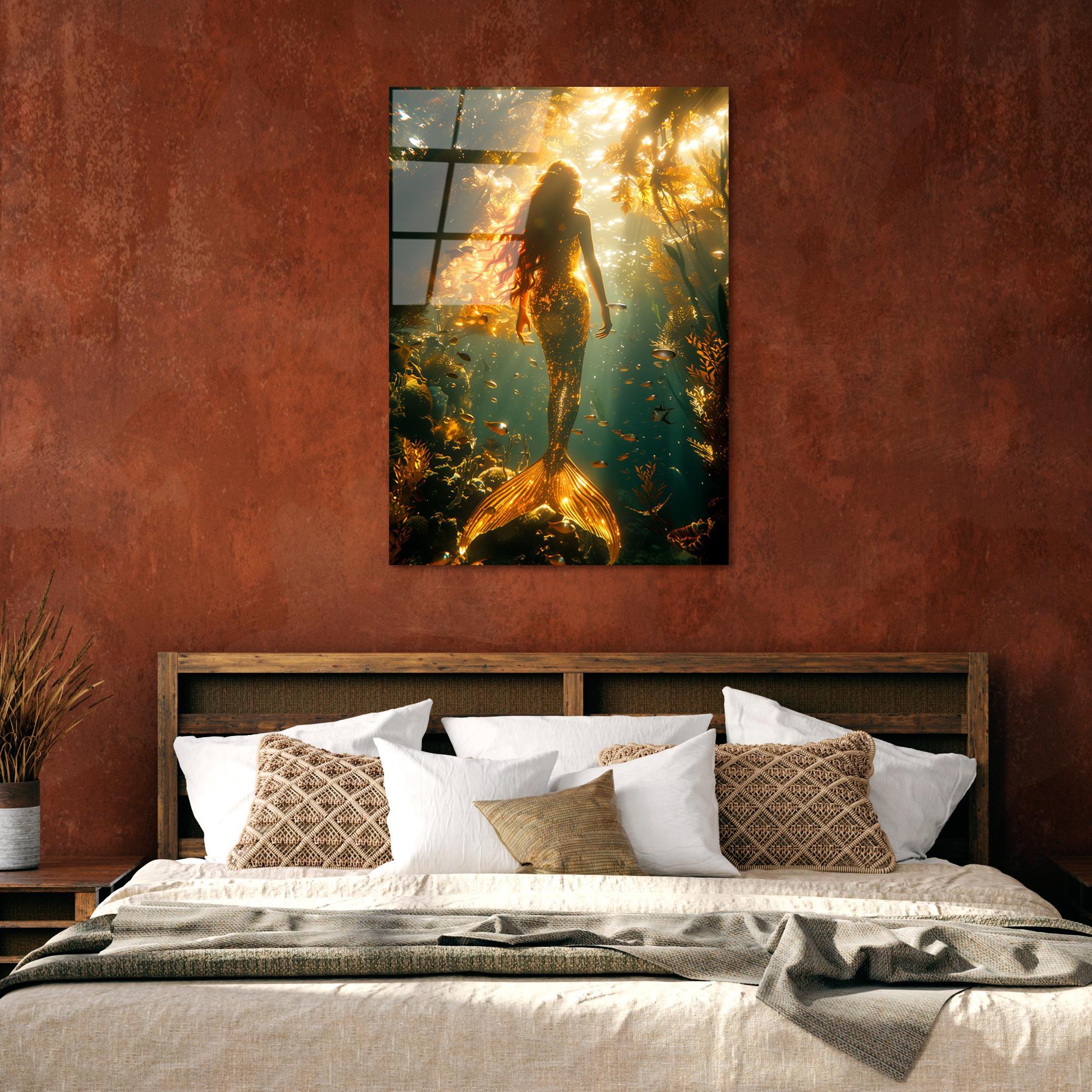 UV-1179 Baskılı Cam Dikdörtgen Duvar Tablosu | ByLamp