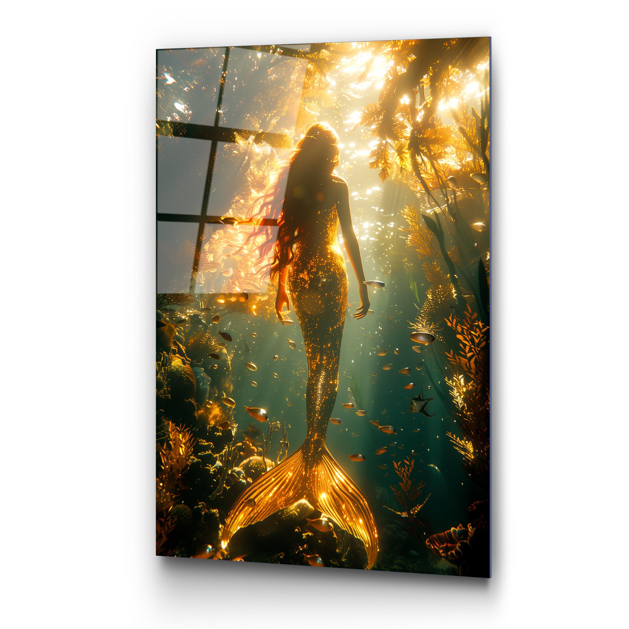 UV-1179 Baskılı Cam Dikdörtgen Duvar Tablosu | ByLamp