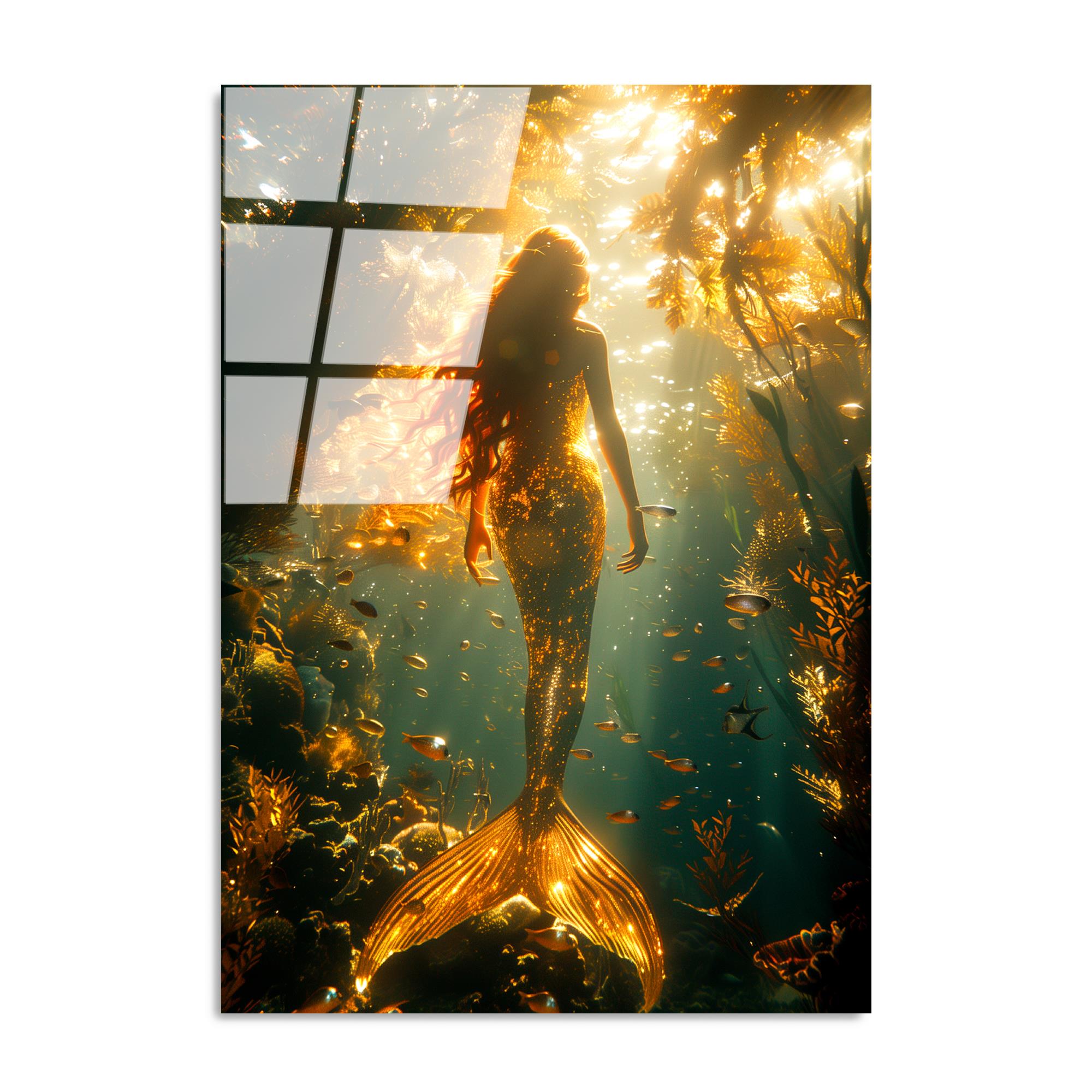 UV-1179 Baskılı Cam Dikdörtgen Duvar Tablosu | ByLamp