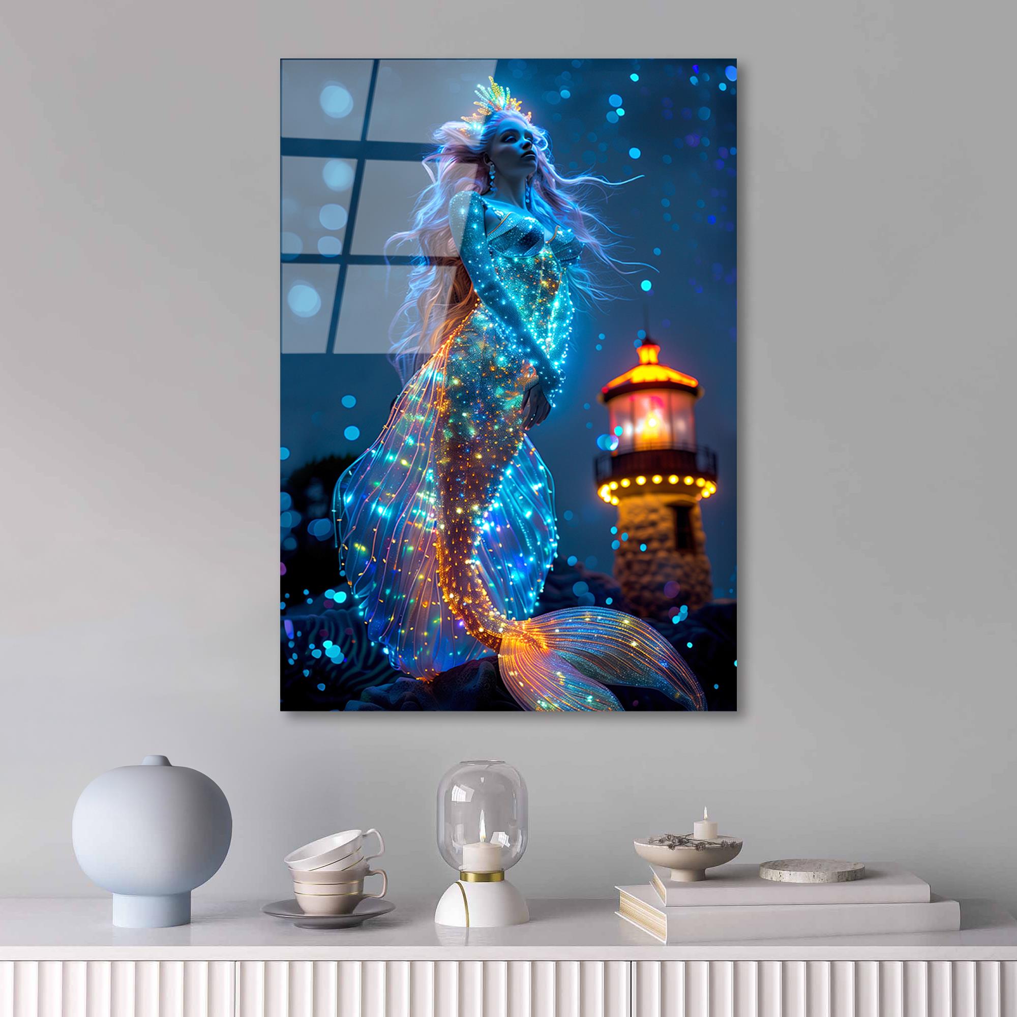 UV-1180 Baskılı Cam Dikdörtgen Duvar Tablosu | ByLamp