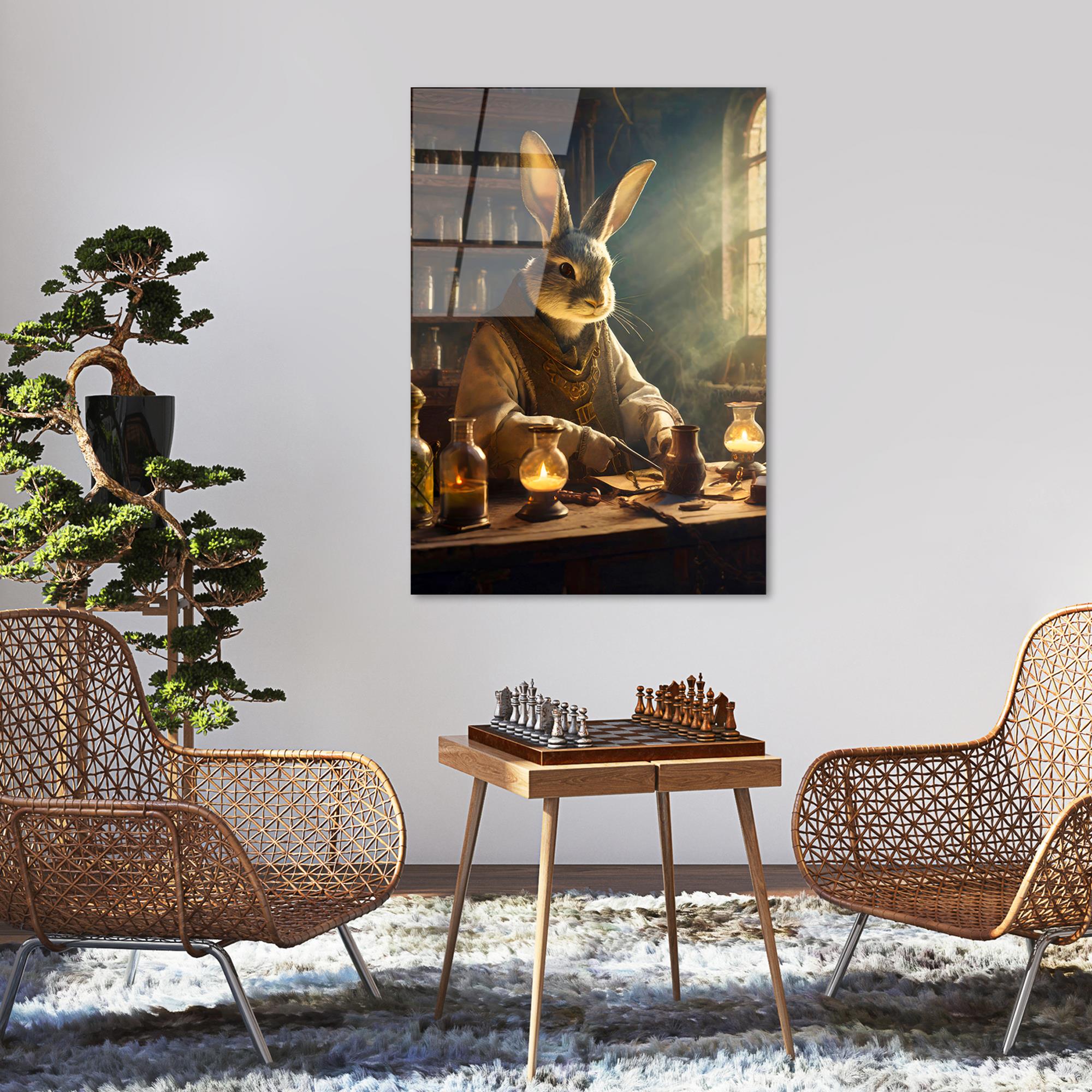 UV-1186 Baskılı Cam Dikdörtgen Duvar Tablosu | ByLamp