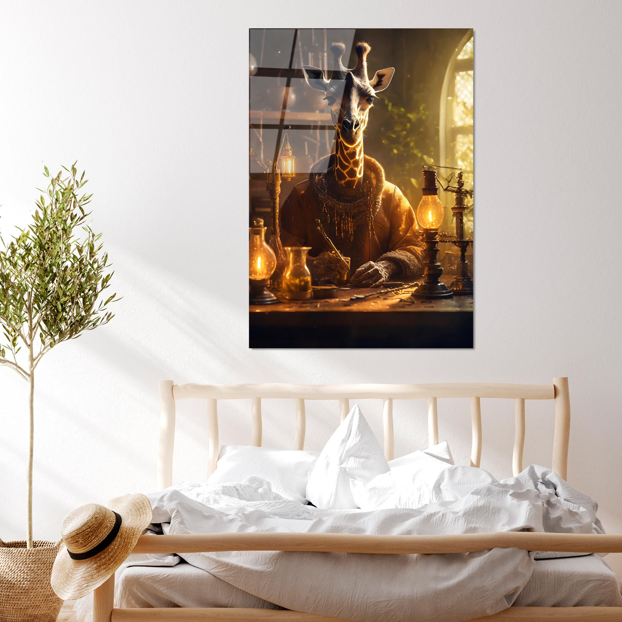 UV-1187 Baskılı Cam Dikdörtgen Duvar Tablosu | ByLamp