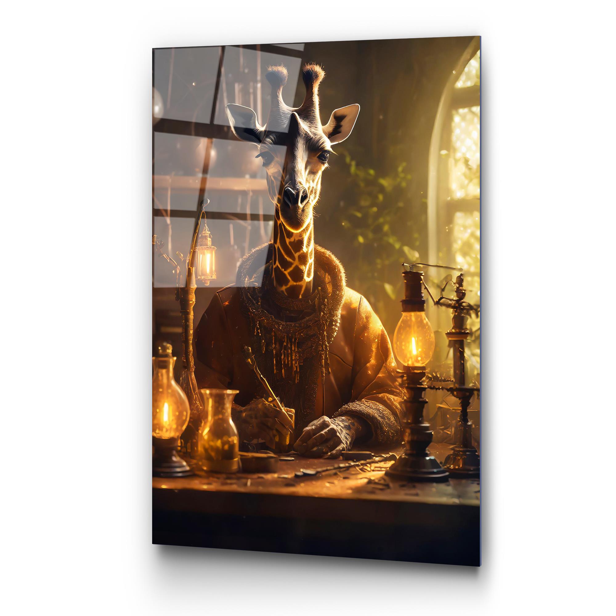 UV-1187 Baskılı Cam Dikdörtgen Duvar Tablosu | ByLamp