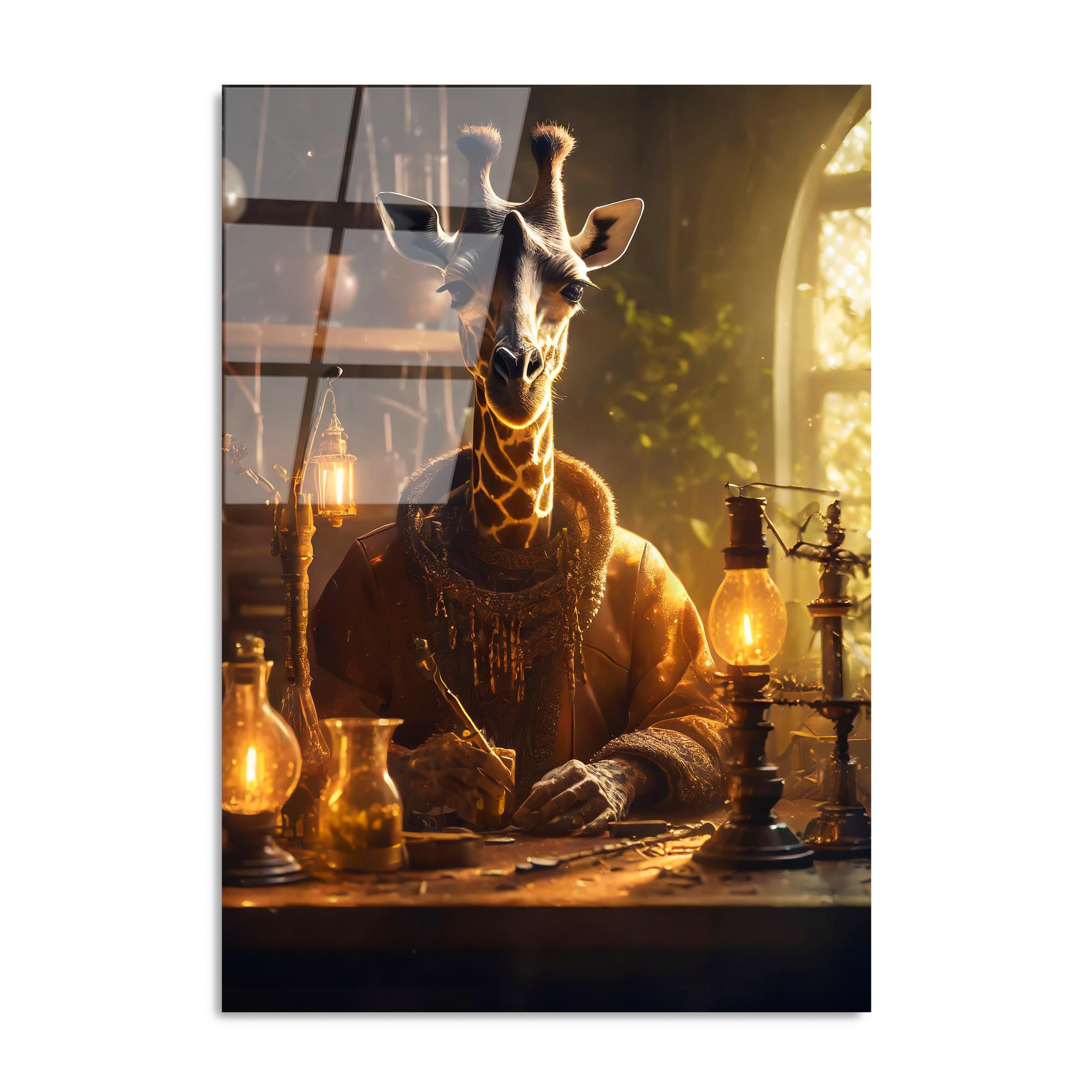 UV-1187 Baskılı Cam Dikdörtgen Duvar Tablosu | ByLamp