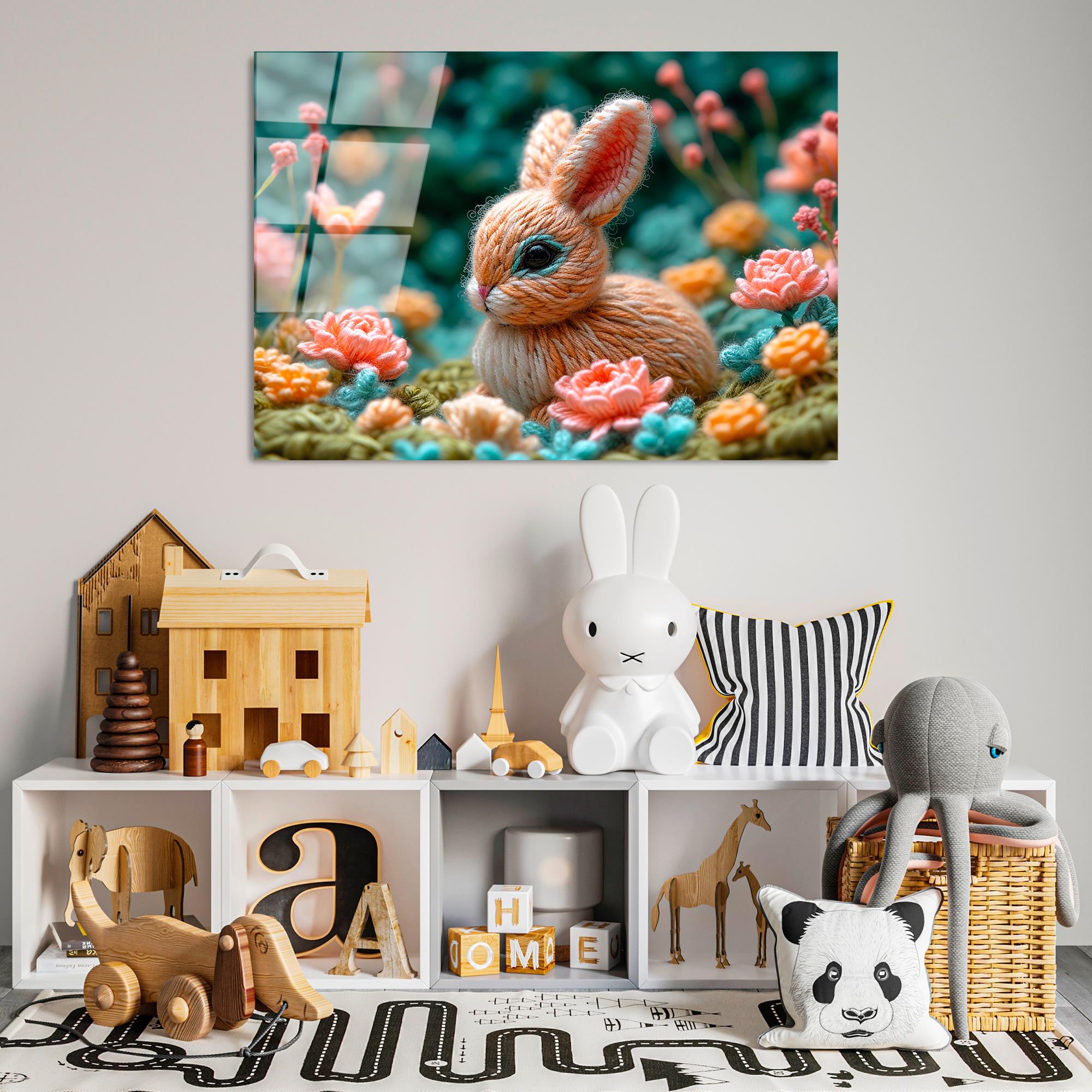 UV-1192 Baskılı Cam Dikdörtgen Duvar Tablosu | ByLamp