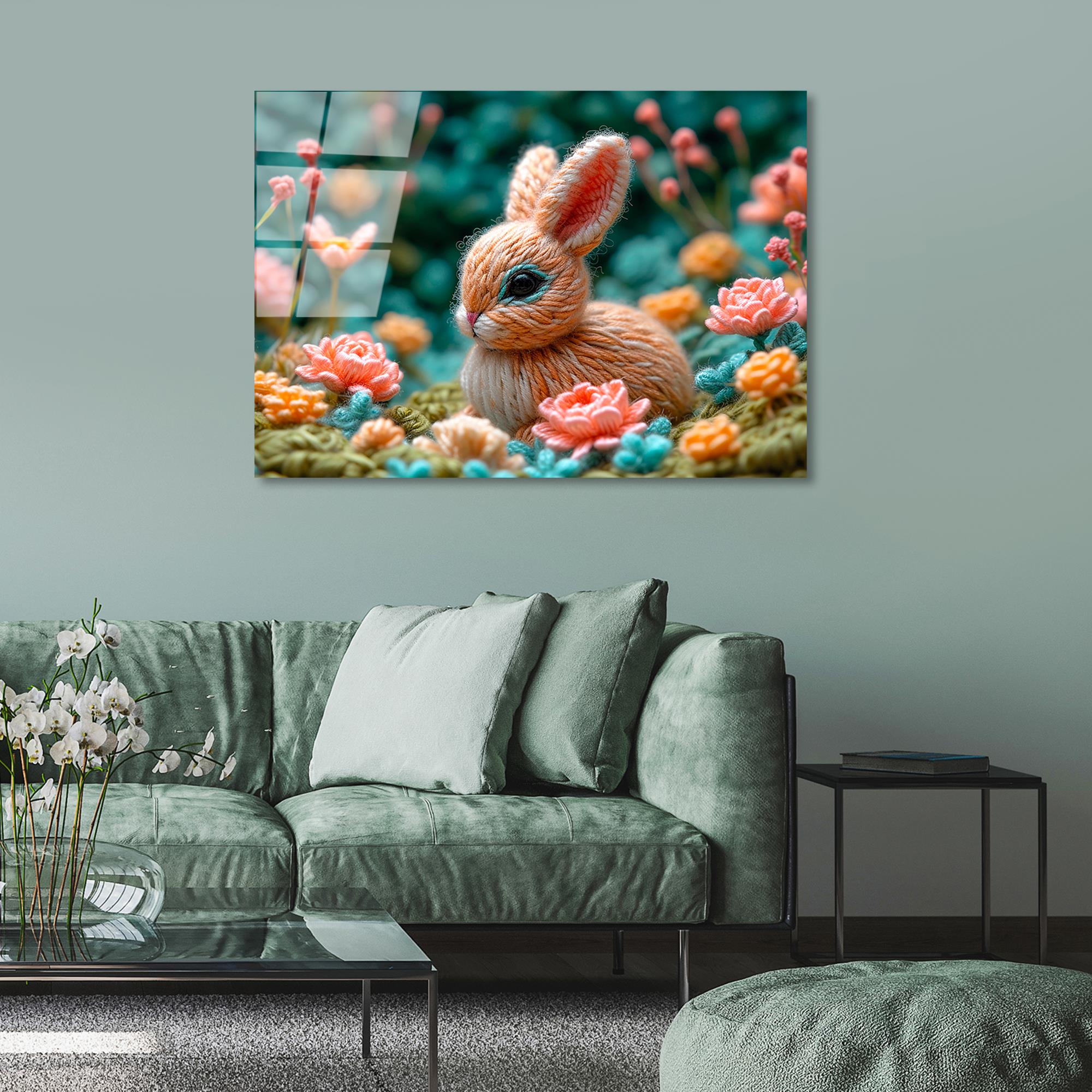 UV-1192 Baskılı Cam Dikdörtgen Duvar Tablosu | ByLamp