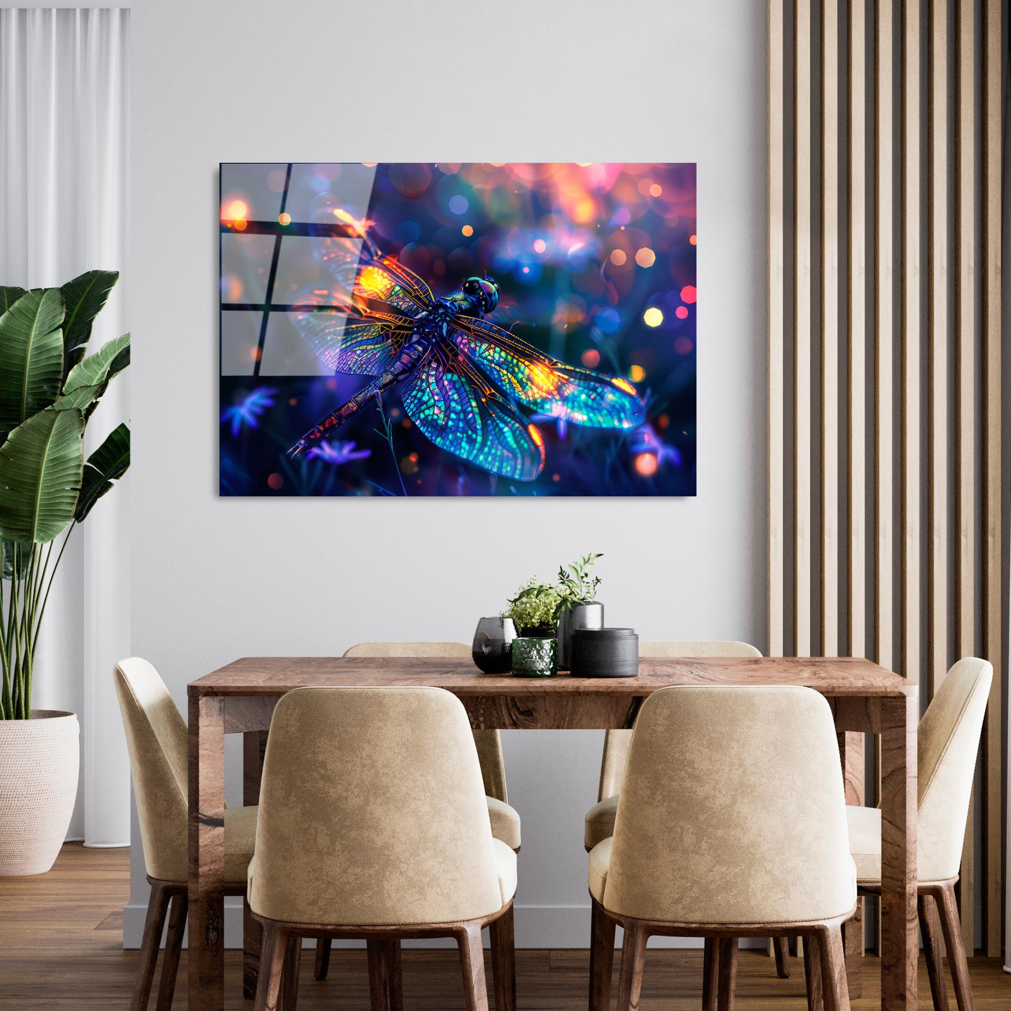 UV-1194 Baskılı Cam Dikdörtgen Duvar Tablosu | ByLamp