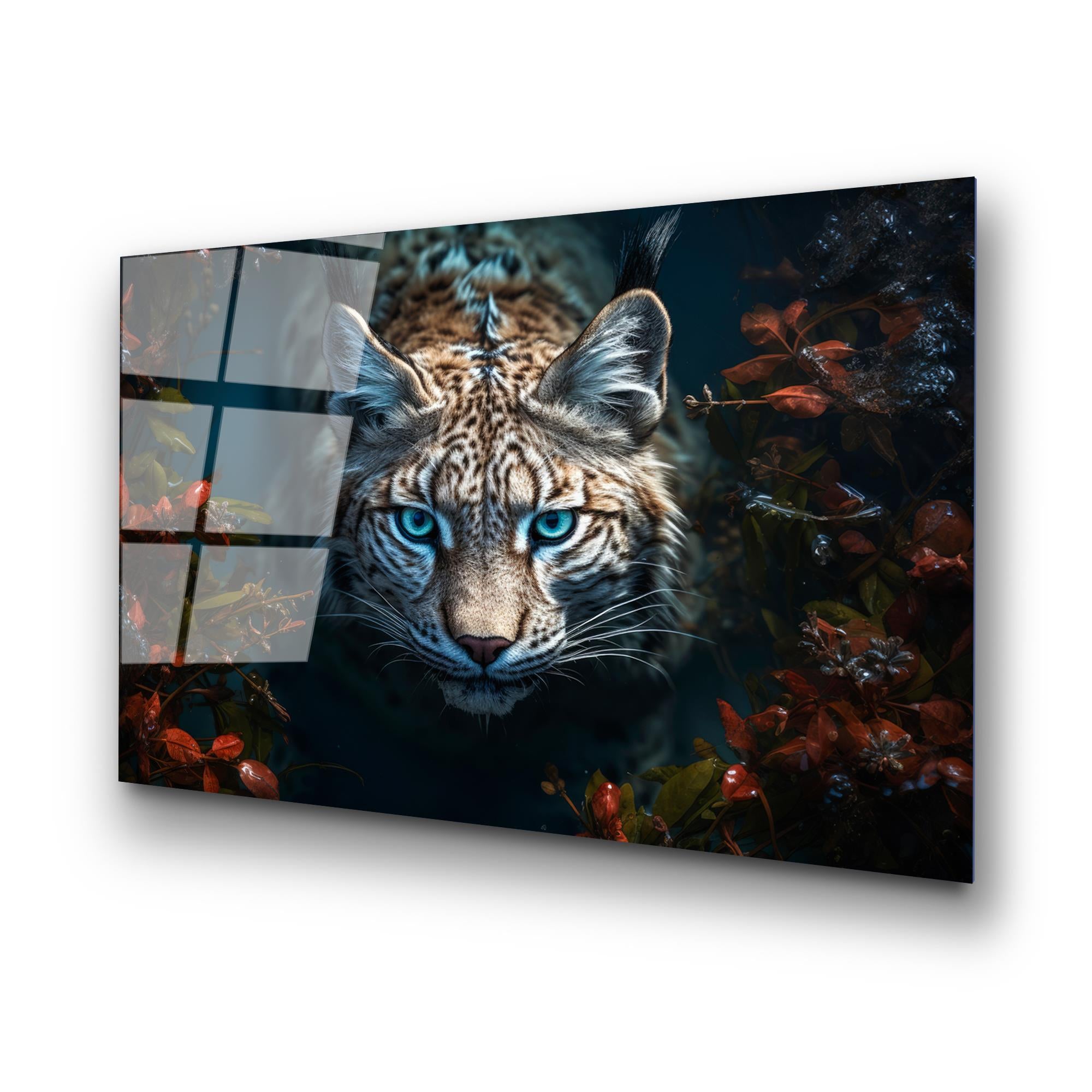 UV-1195 Baskılı Cam Dikdörtgen Duvar Tablosu | ByLamp