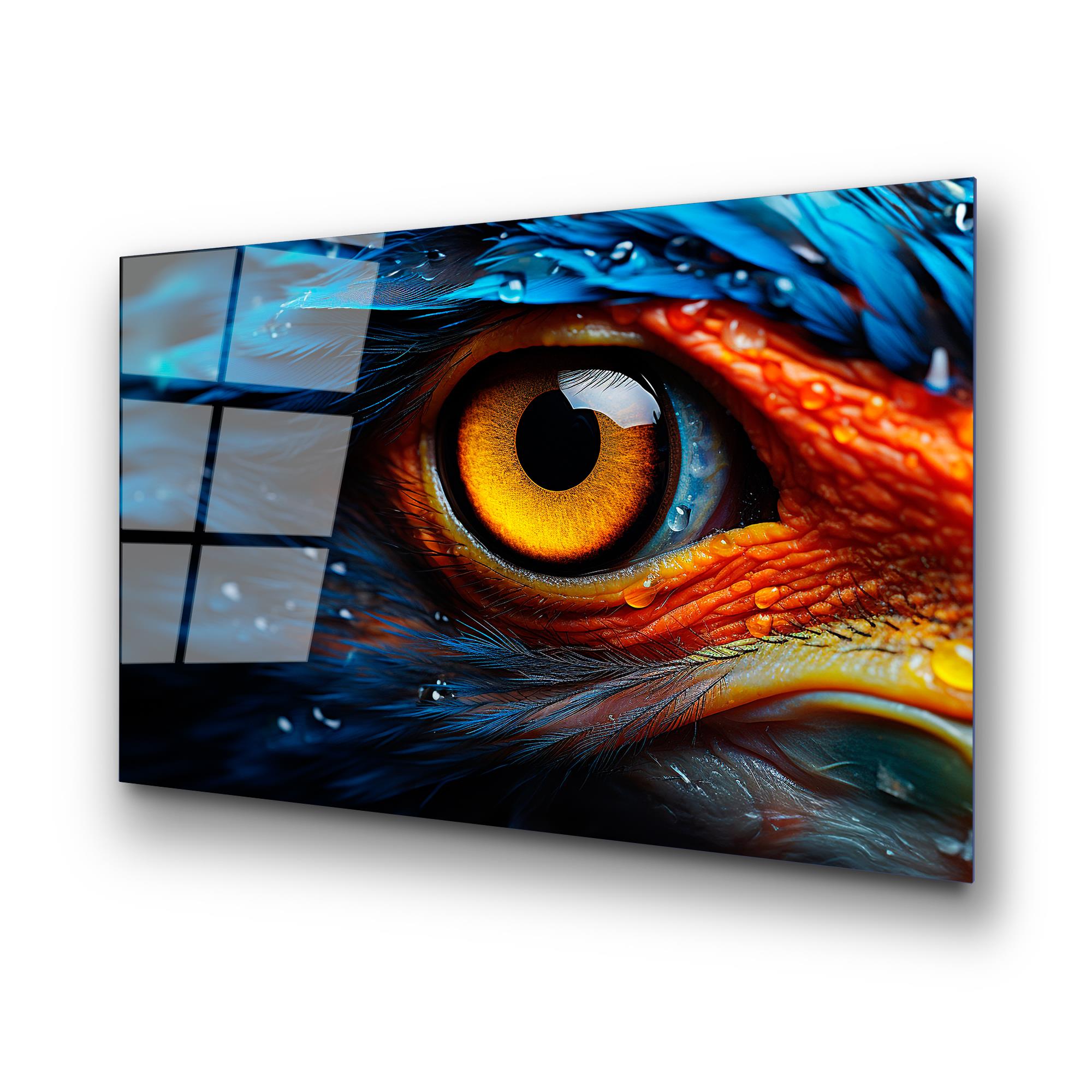 UV-1197 Baskılı Cam Dikdörtgen Duvar Tablosu | ByLamp