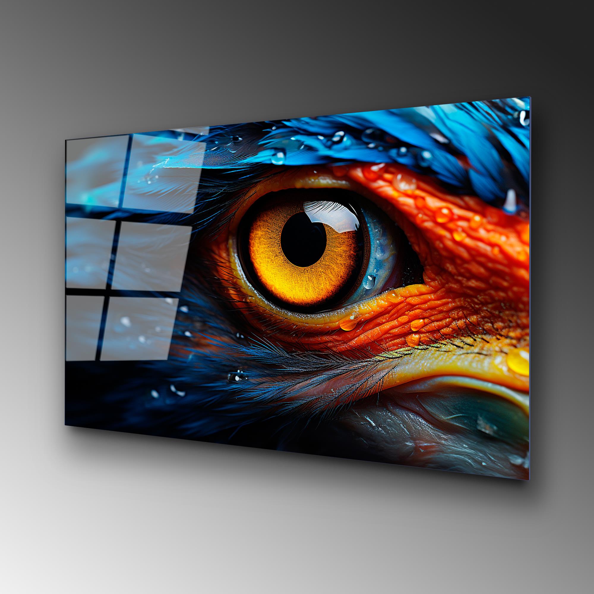 UV-1197 Baskılı Cam Dikdörtgen Duvar Tablosu | ByLamp