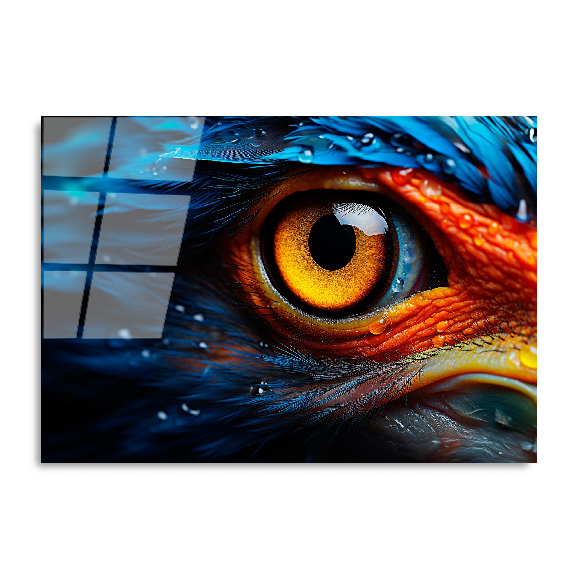 UV-1197 Baskılı Cam Dikdörtgen Duvar Tablosu | ByLamp