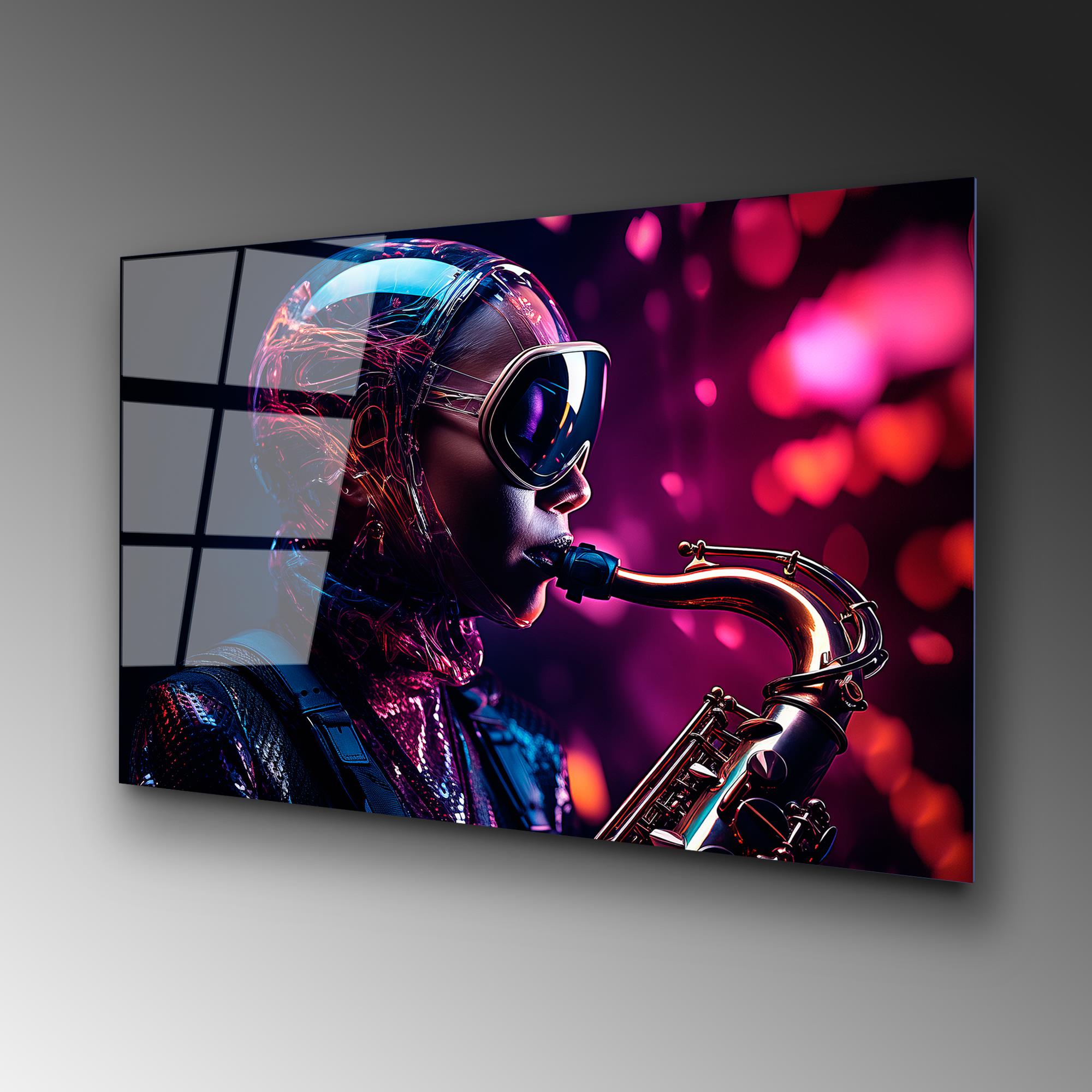 UV-1201 Baskılı Cam Dikdörtgen Duvar Tablosu | ByLamp