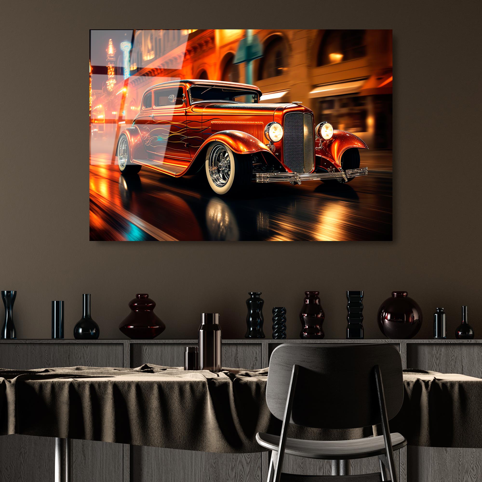 UV-1203 Baskılı Cam Dikdörtgen Duvar Tablosu | ByLamp