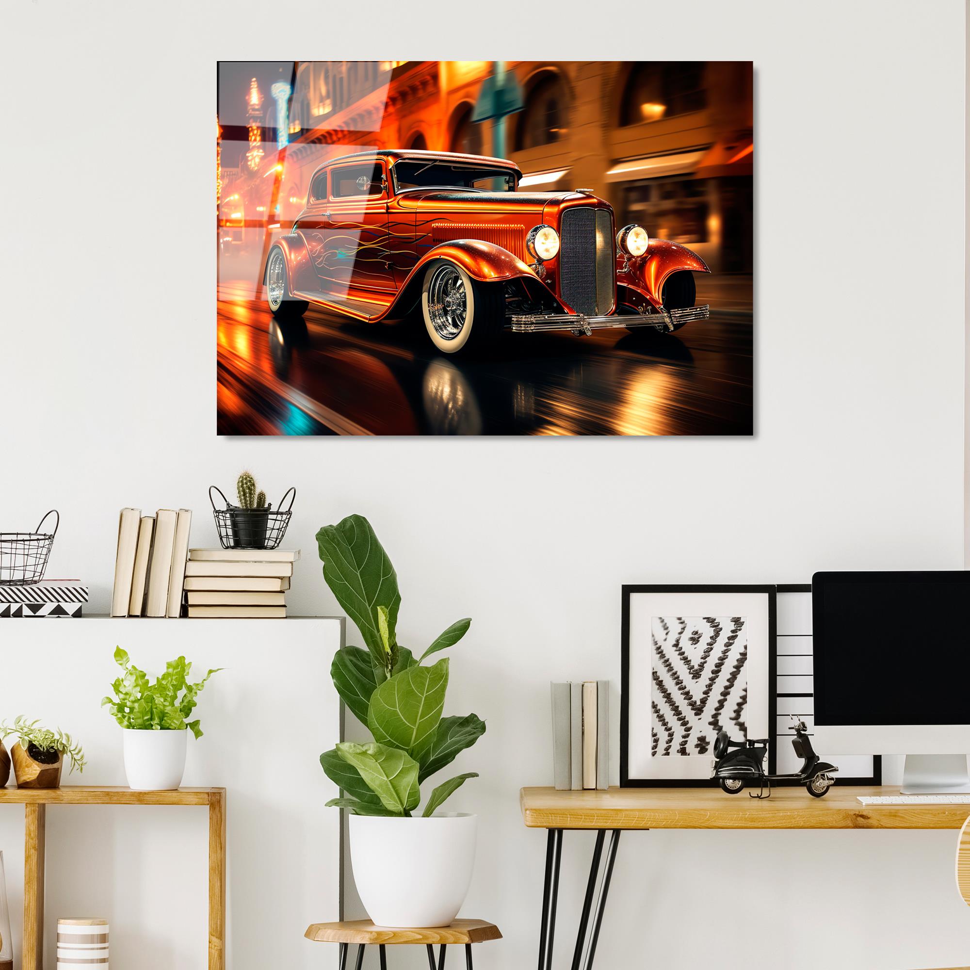 UV-1203 Baskılı Cam Dikdörtgen Duvar Tablosu | ByLamp