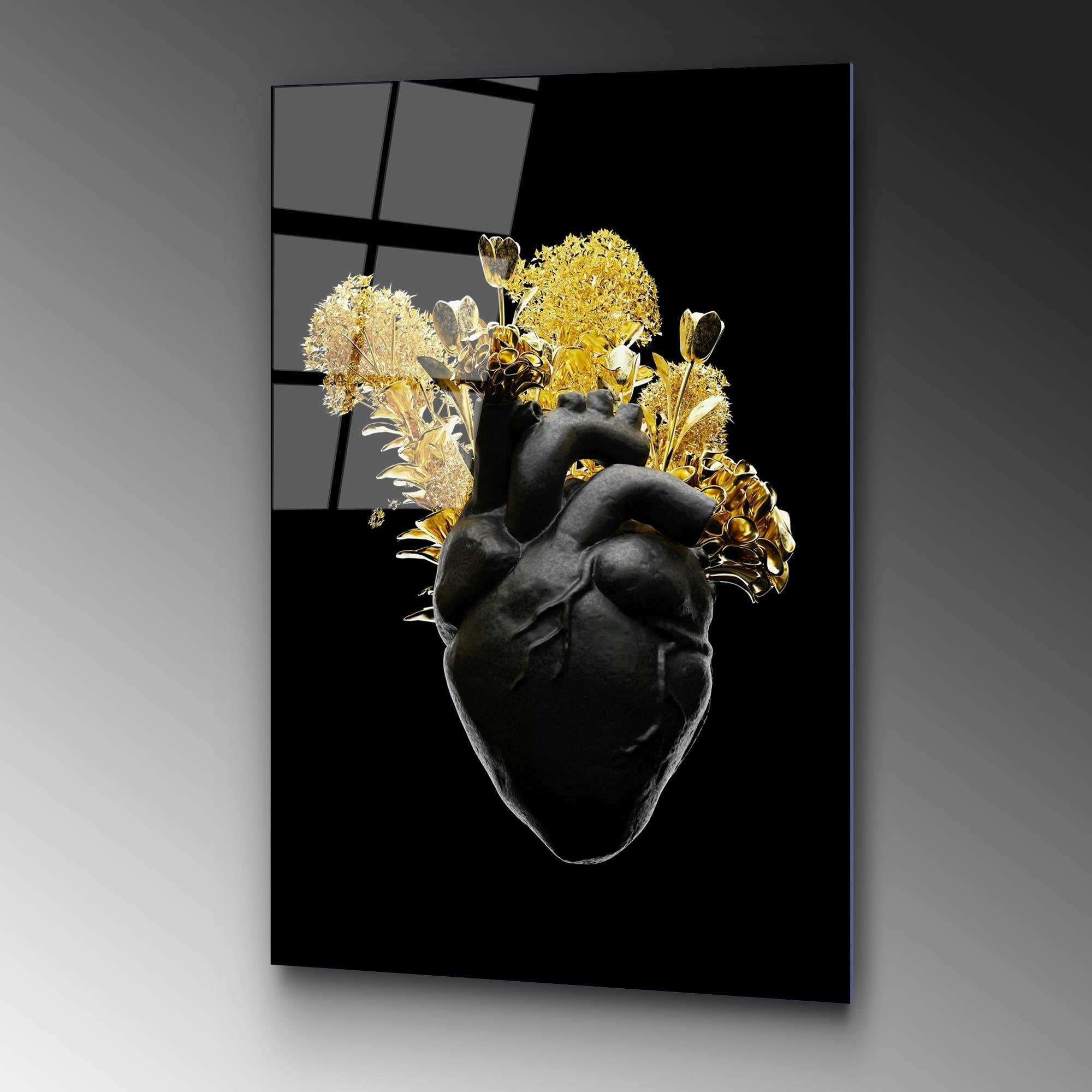 UV-1205 Baskılı Cam Dikdörtgen Duvar Tablosu | ByLamp