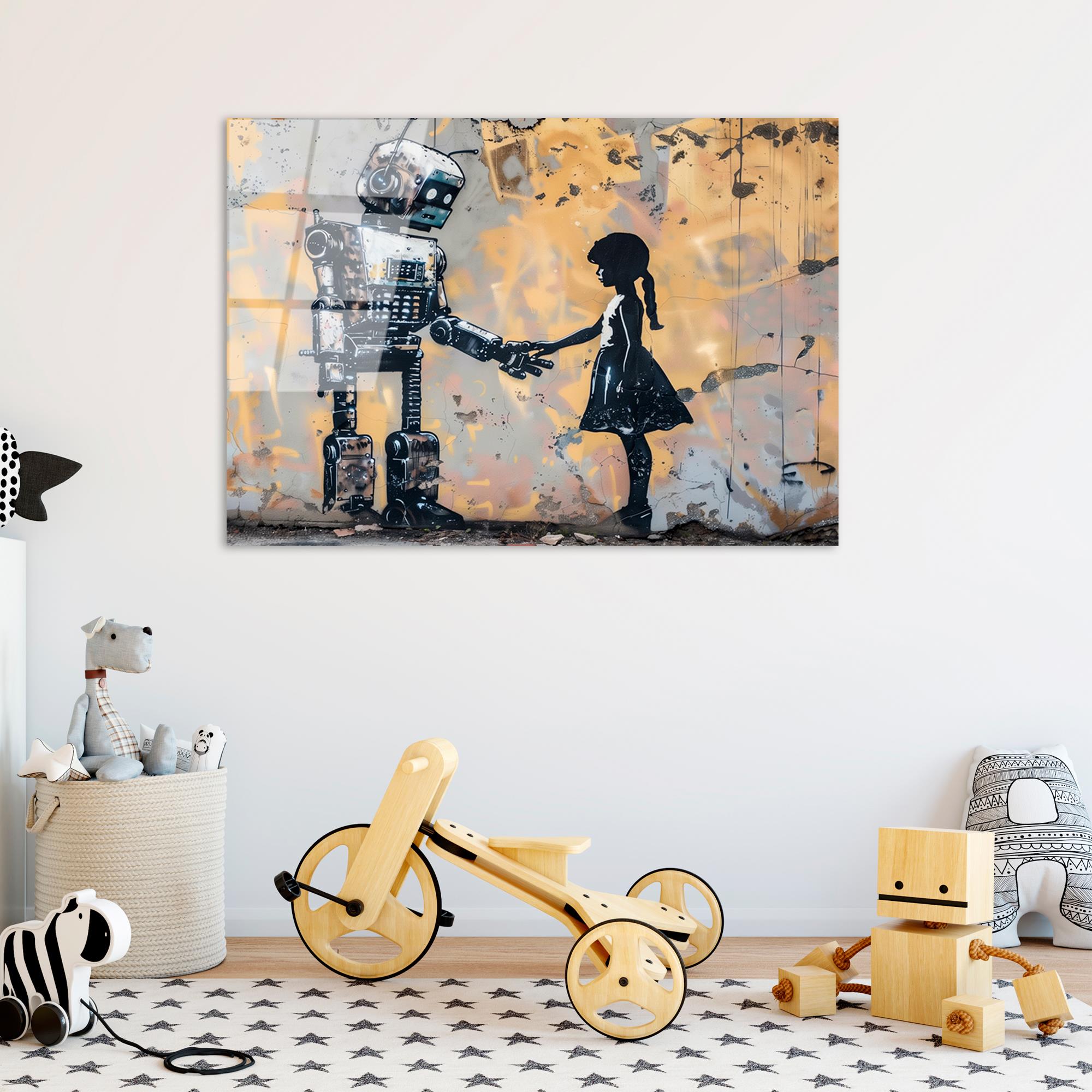 UV-1207 Baskılı Cam Dikdörtgen Duvar Tablosu | ByLamp