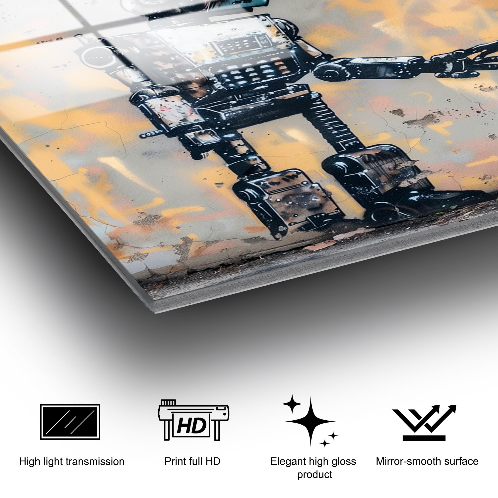 UV-1207 Baskılı Cam Dikdörtgen Duvar Tablosu | ByLamp