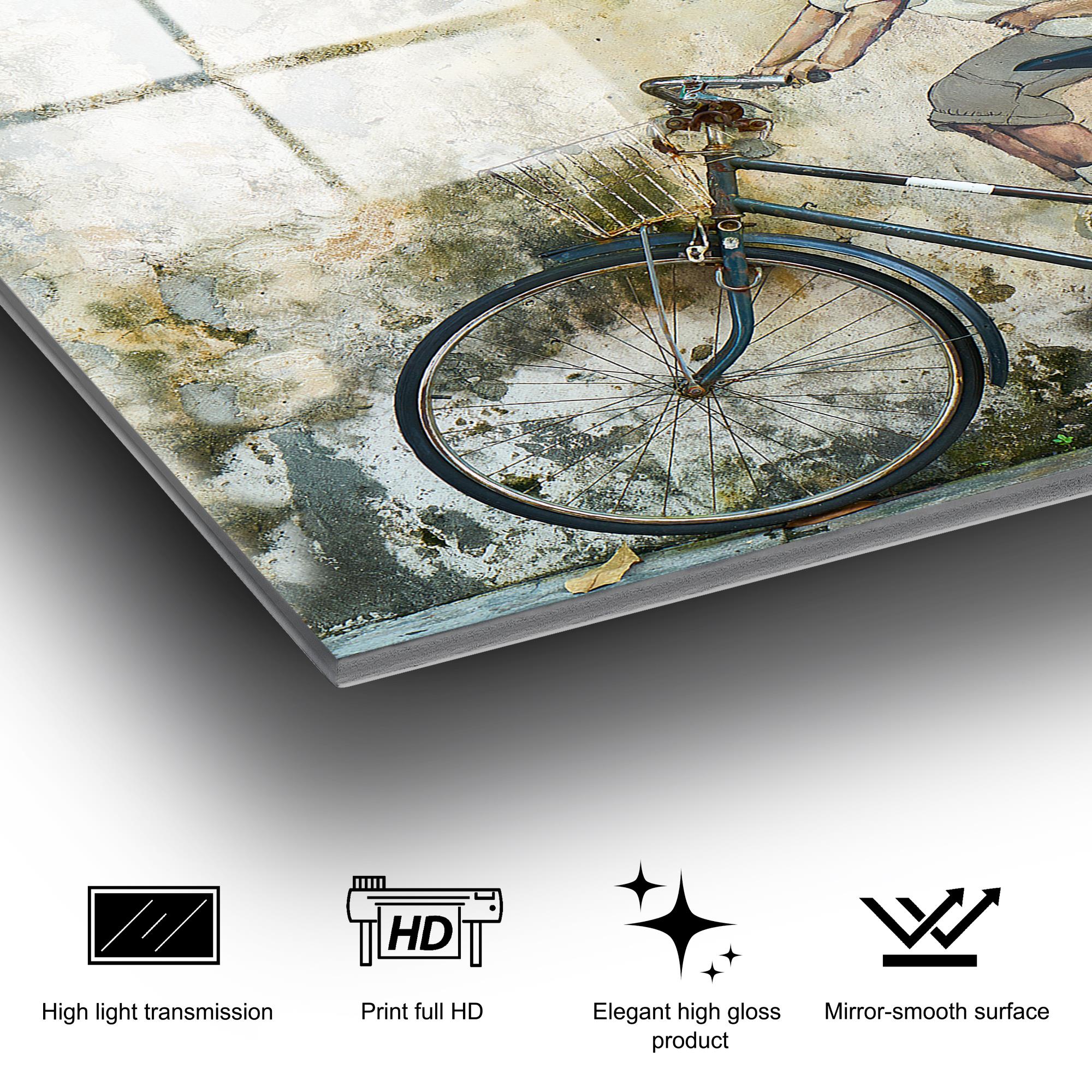 UV-1208 Baskılı Cam Dikdörtgen Duvar Tablosu | ByLamp