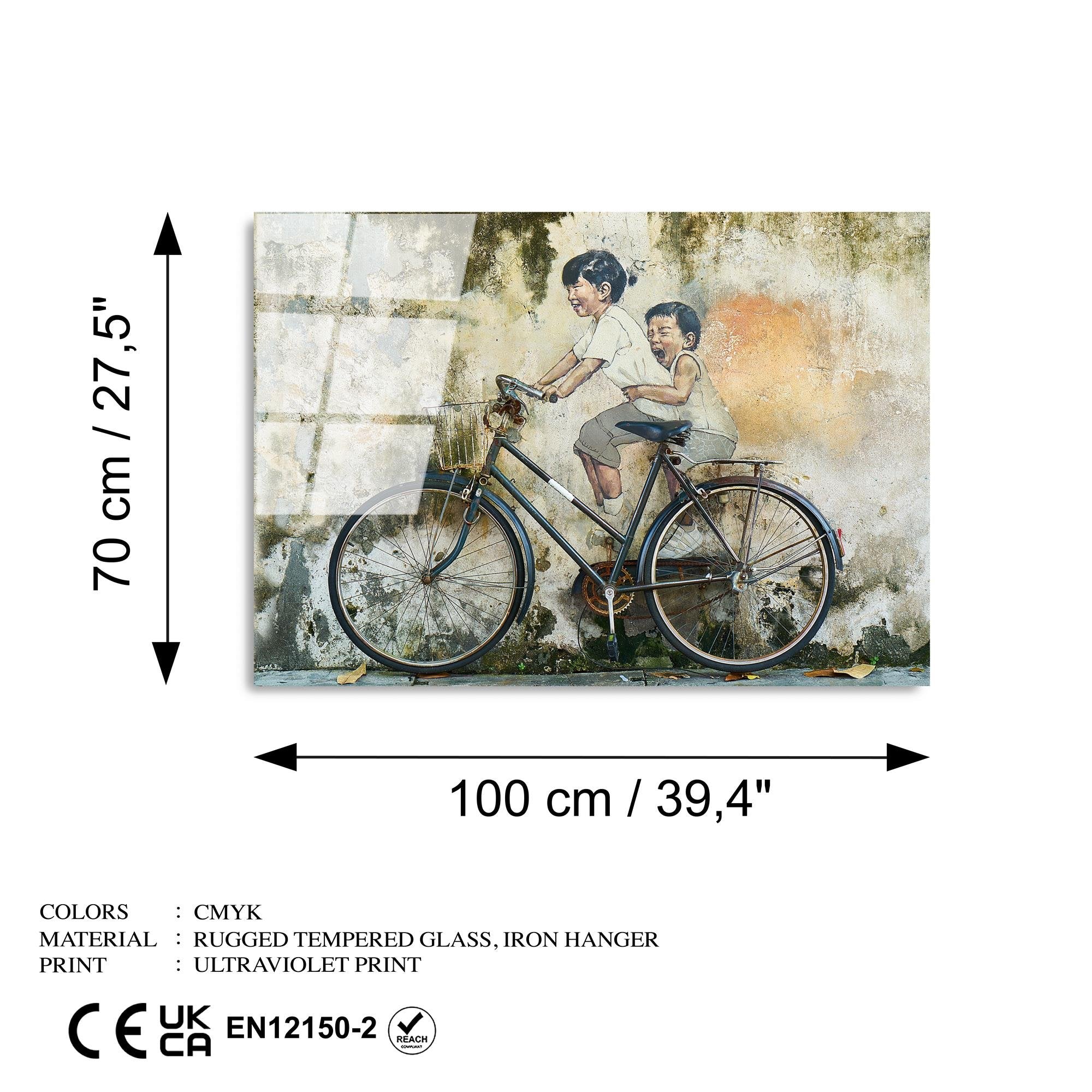 UV-1208 Baskılı Cam Dikdörtgen Duvar Tablosu | ByLamp