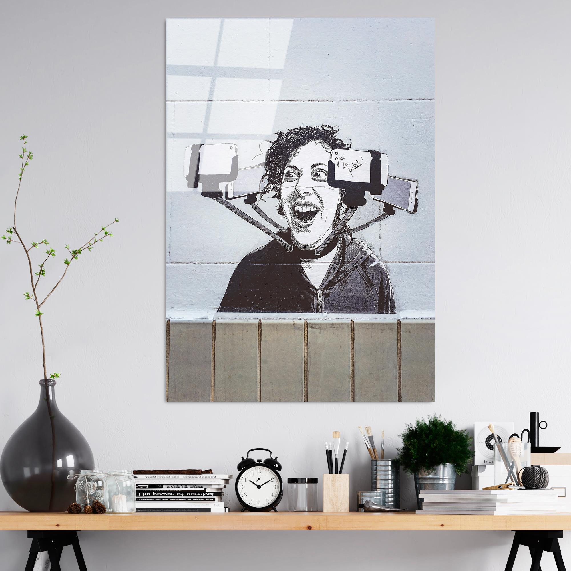 UV-1209 Baskılı Cam Dikdörtgen Duvar Tablosu | ByLamp