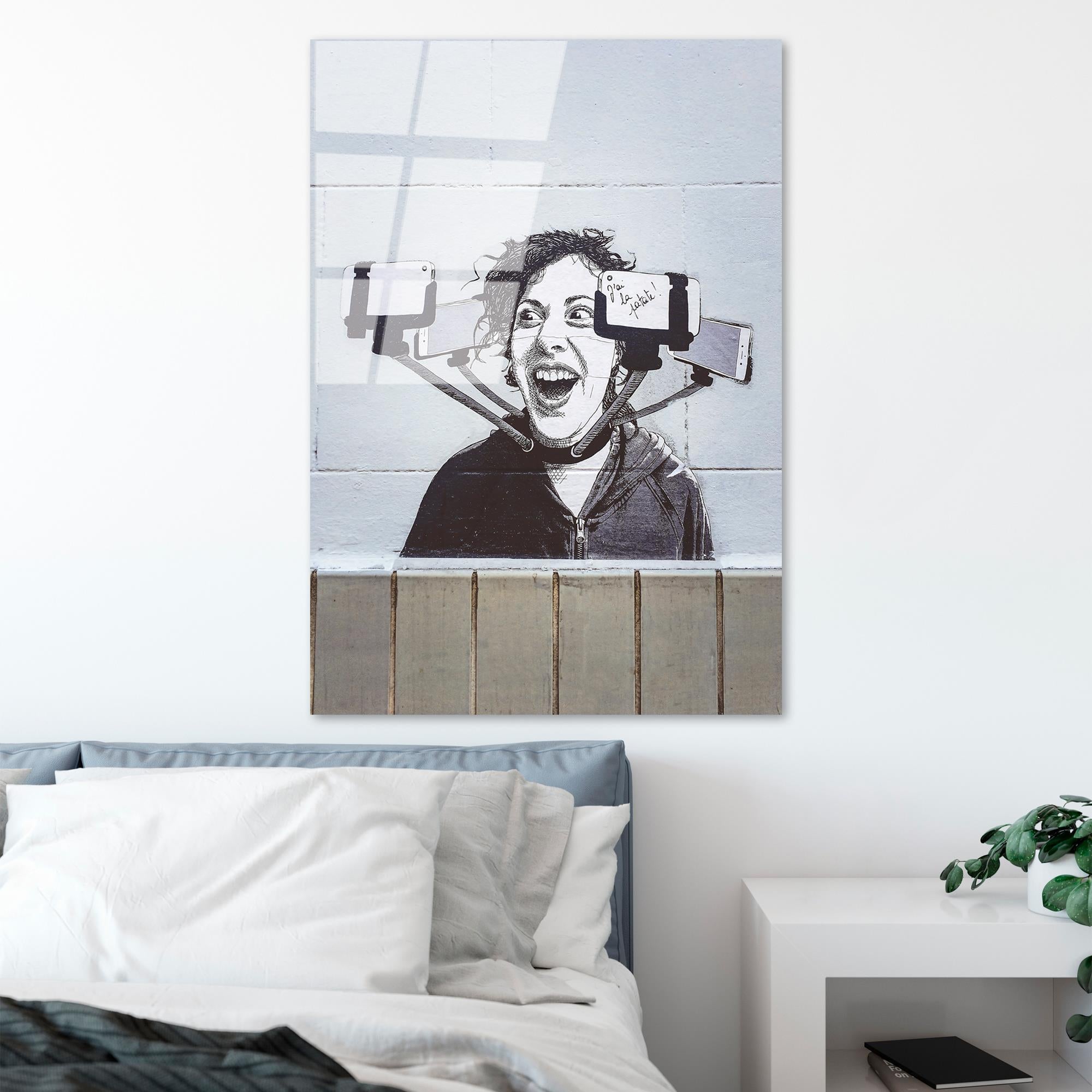 UV-1209 Baskılı Cam Dikdörtgen Duvar Tablosu | ByLamp