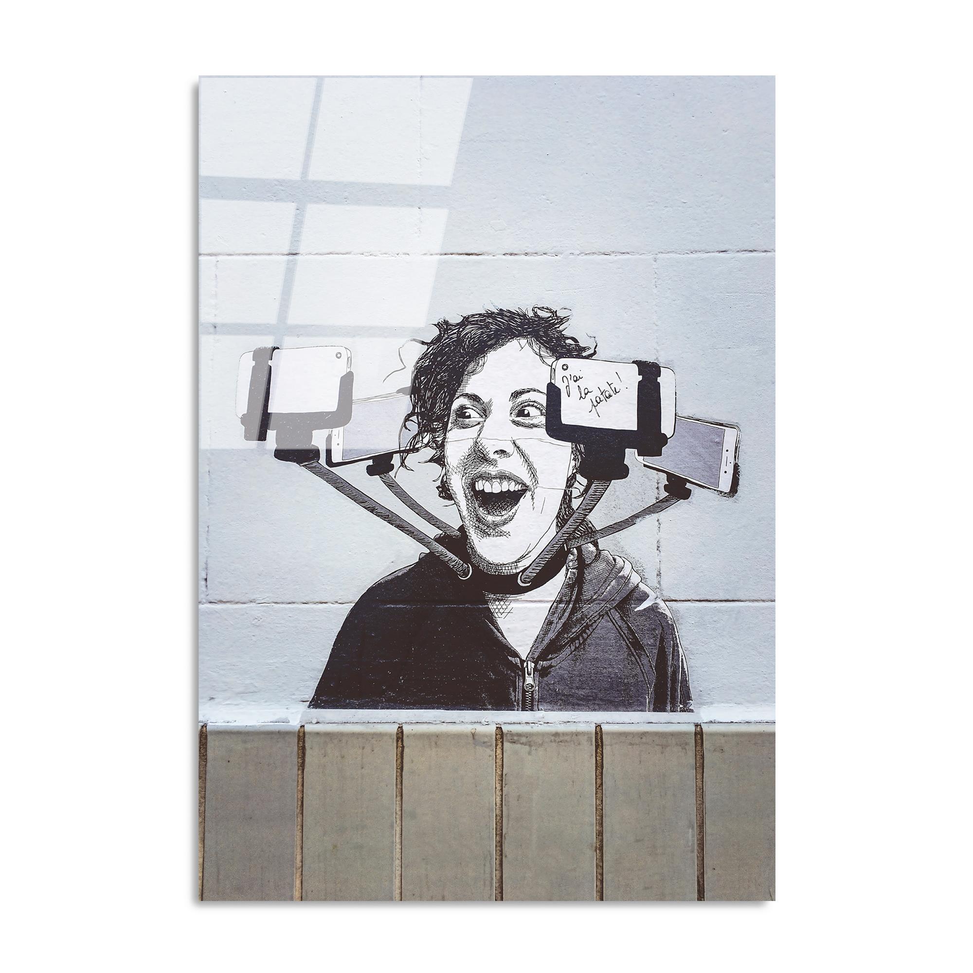 UV-1209 Baskılı Cam Dikdörtgen Duvar Tablosu | ByLamp