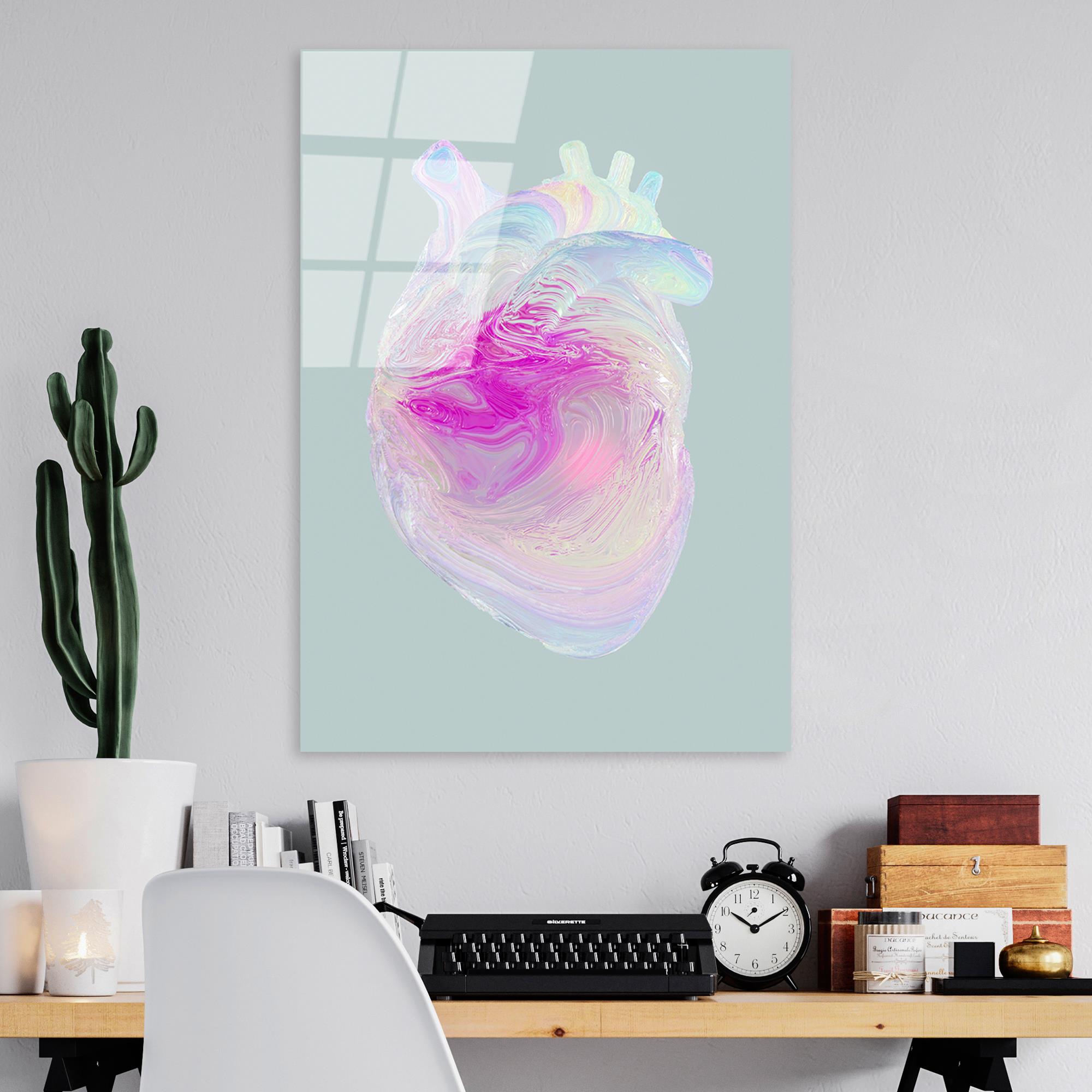 UV-1210 Baskılı Cam Dikdörtgen Duvar Tablosu | ByLamp