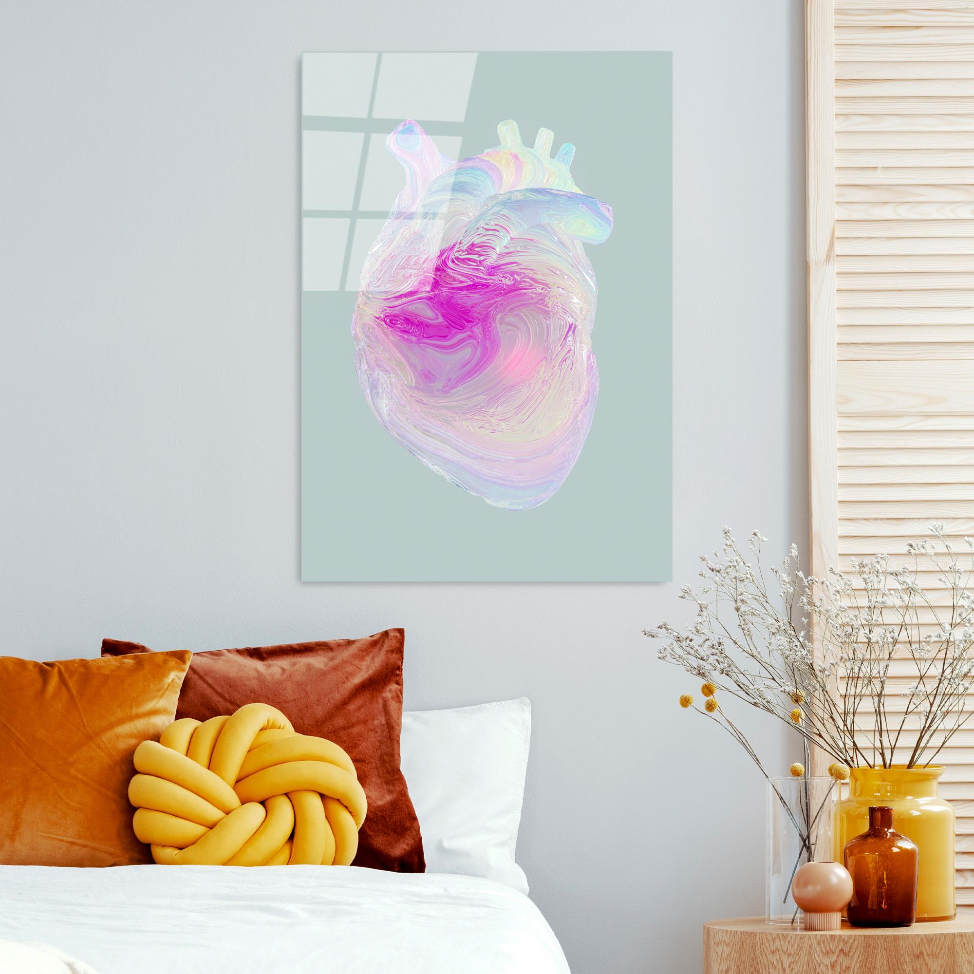 UV-1210 Baskılı Cam Dikdörtgen Duvar Tablosu | ByLamp