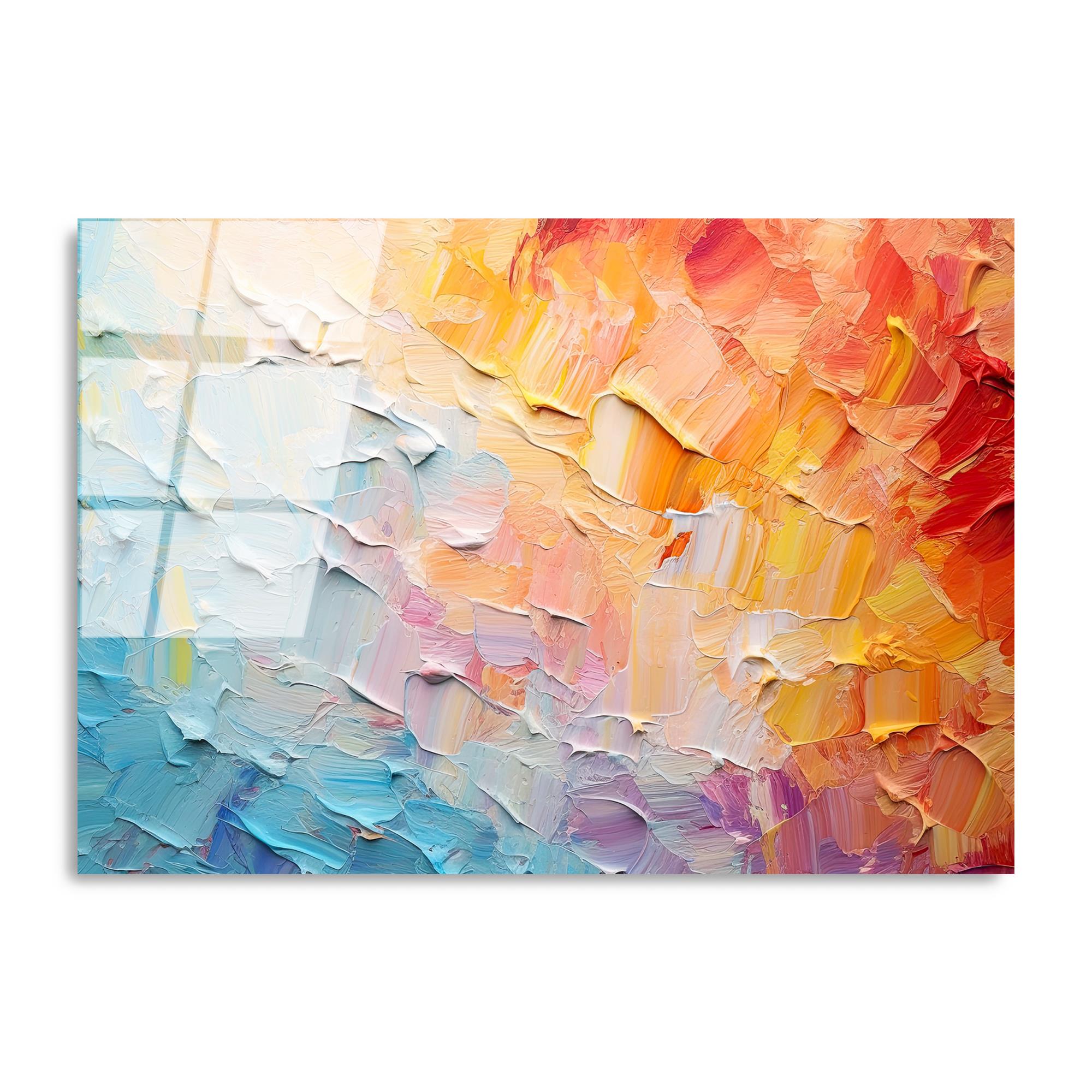 UV-1212 Baskılı Cam Dikdörtgen Duvar Tablosu | ByLamp