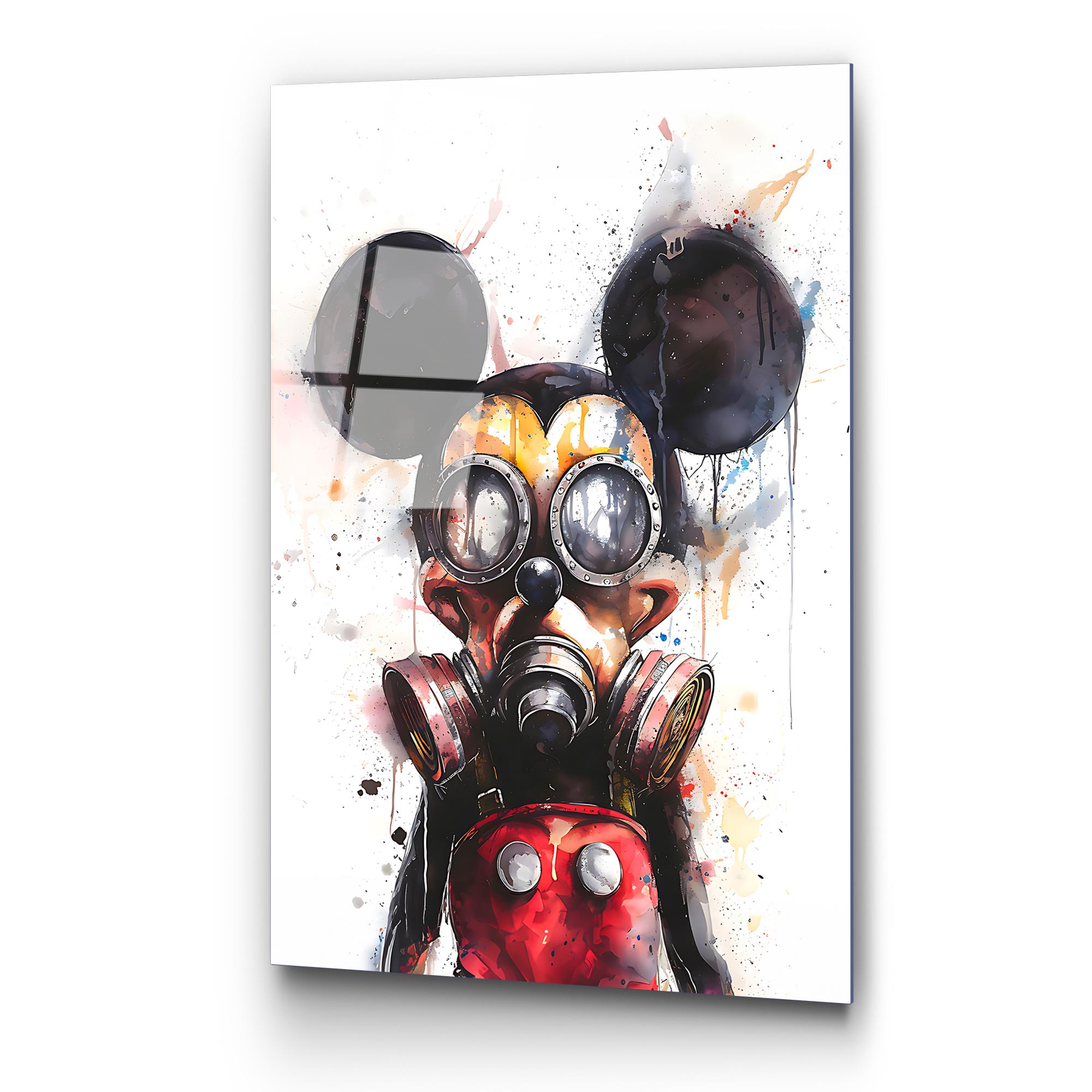 UV-1213 Baskılı Cam Dikdörtgen Duvar Tablosu | ByLamp