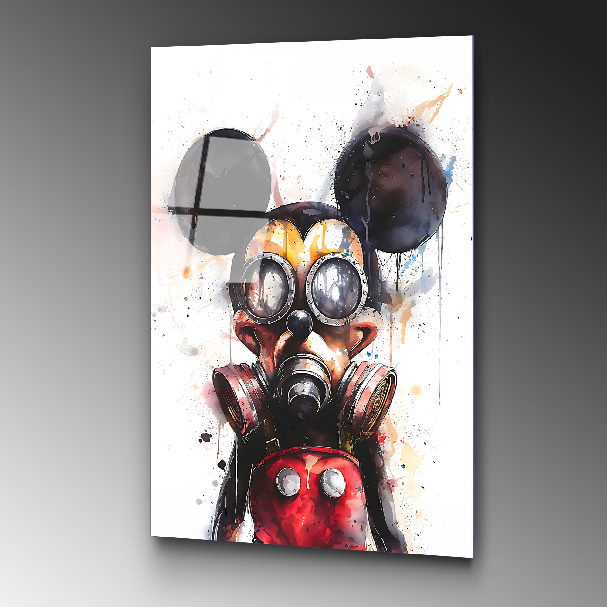 UV-1213 Baskılı Cam Dikdörtgen Duvar Tablosu | ByLamp