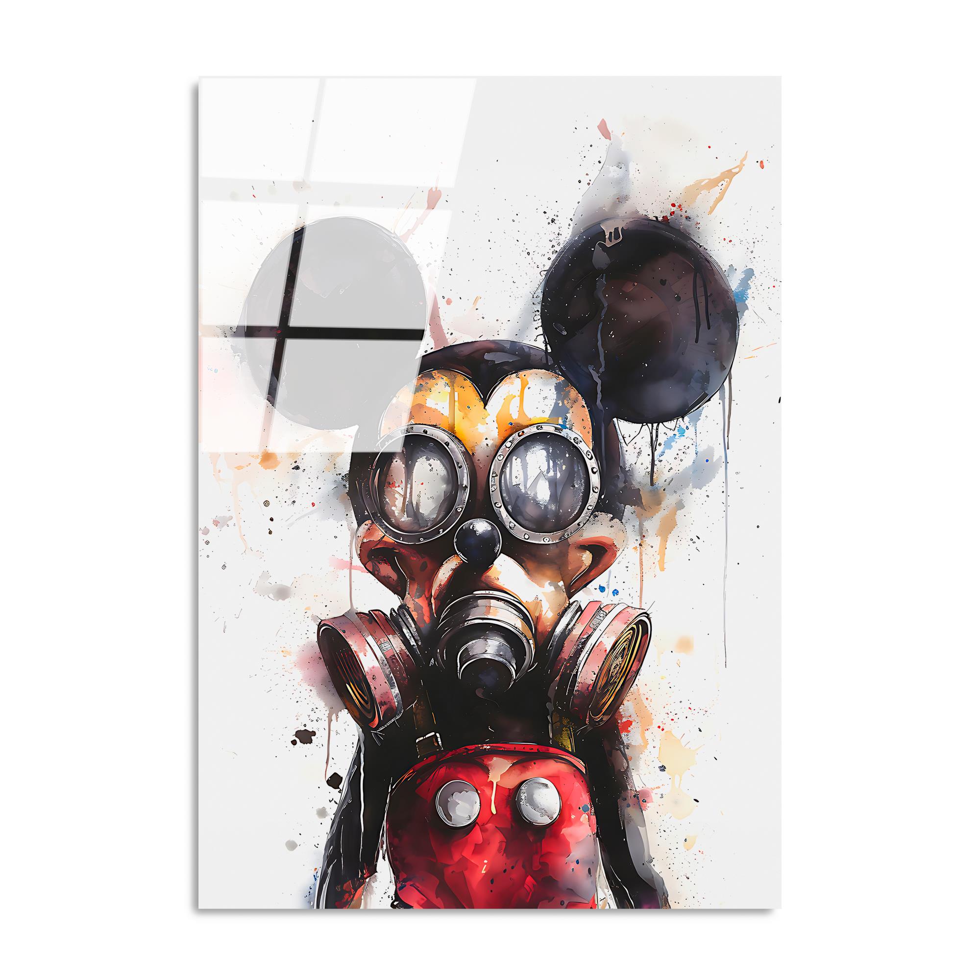 UV-1213 Baskılı Cam Dikdörtgen Duvar Tablosu | ByLamp