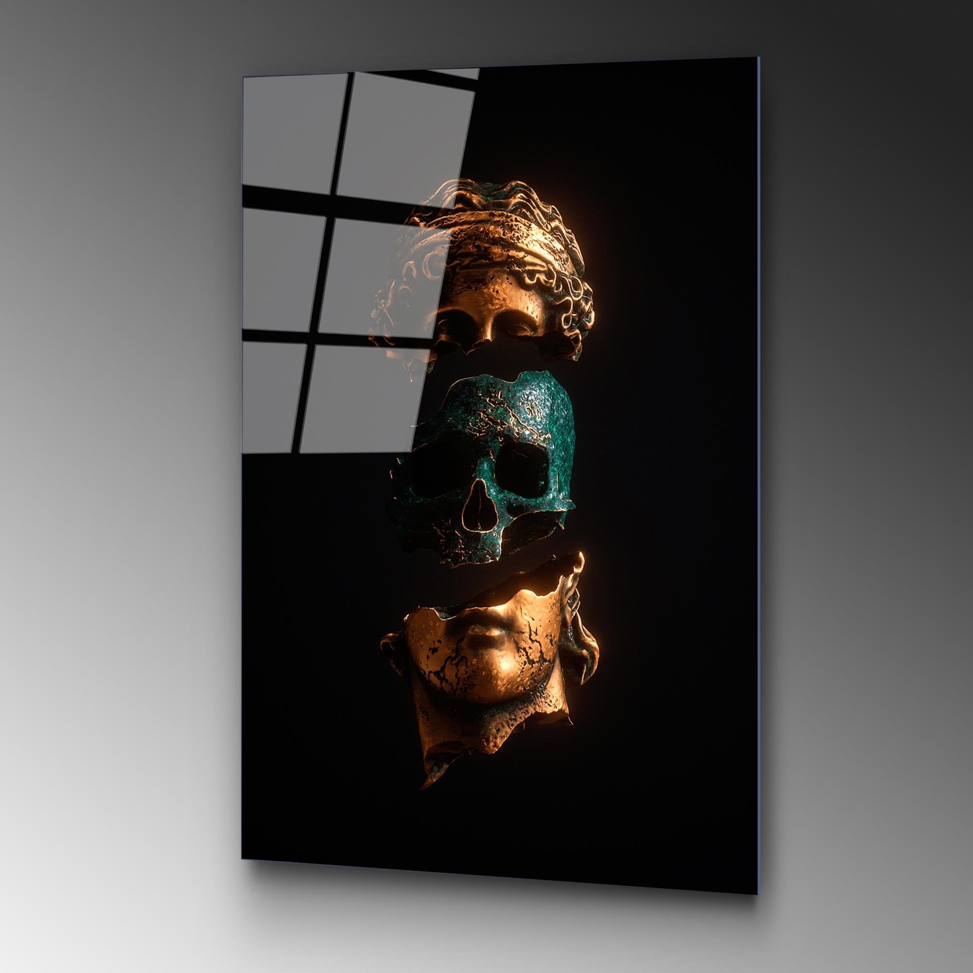 UV-125 Baskılı Cam Dikdörtgen Duvar Tablosu | ByLamp