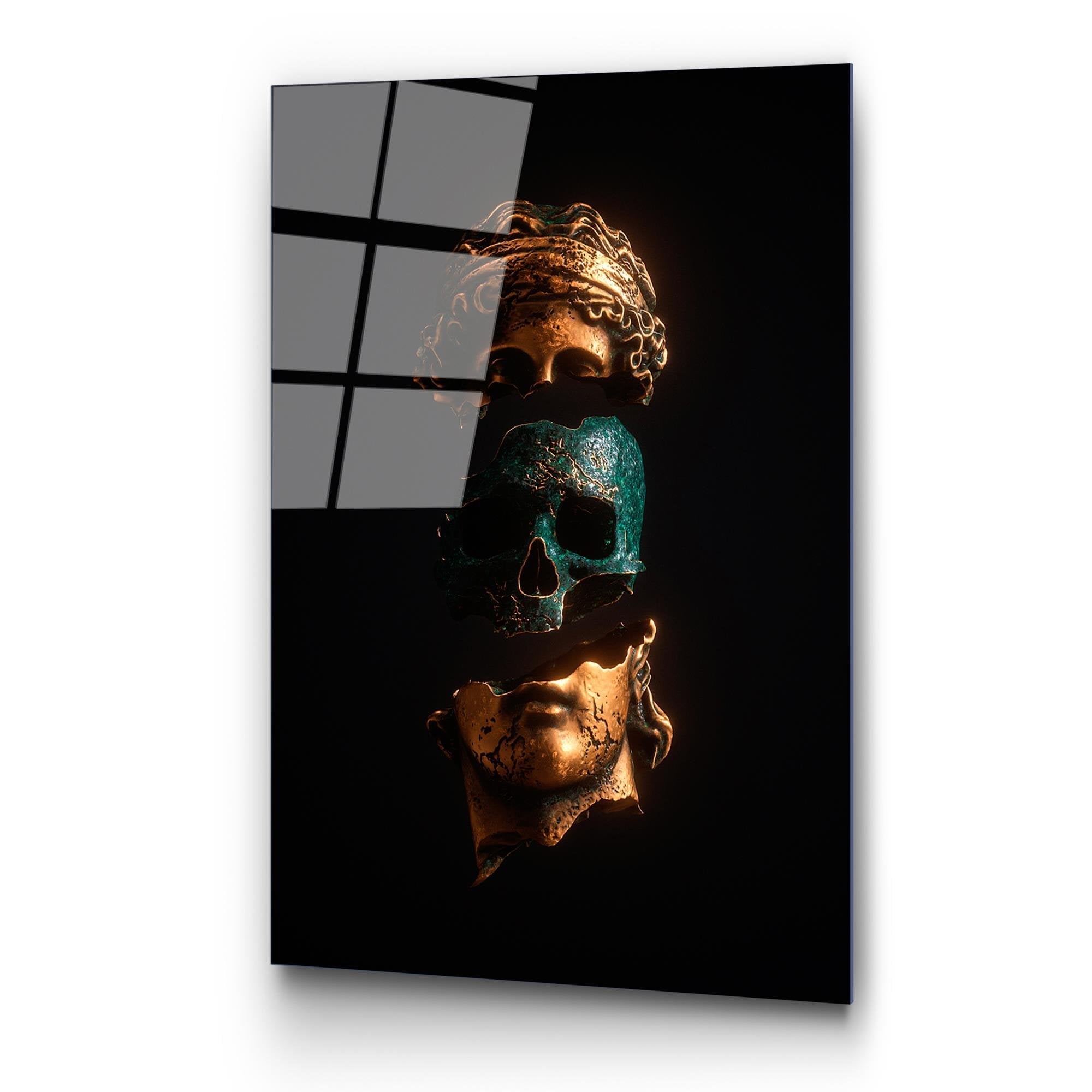 UV-125 Baskılı Cam Dikdörtgen Duvar Tablosu | ByLamp