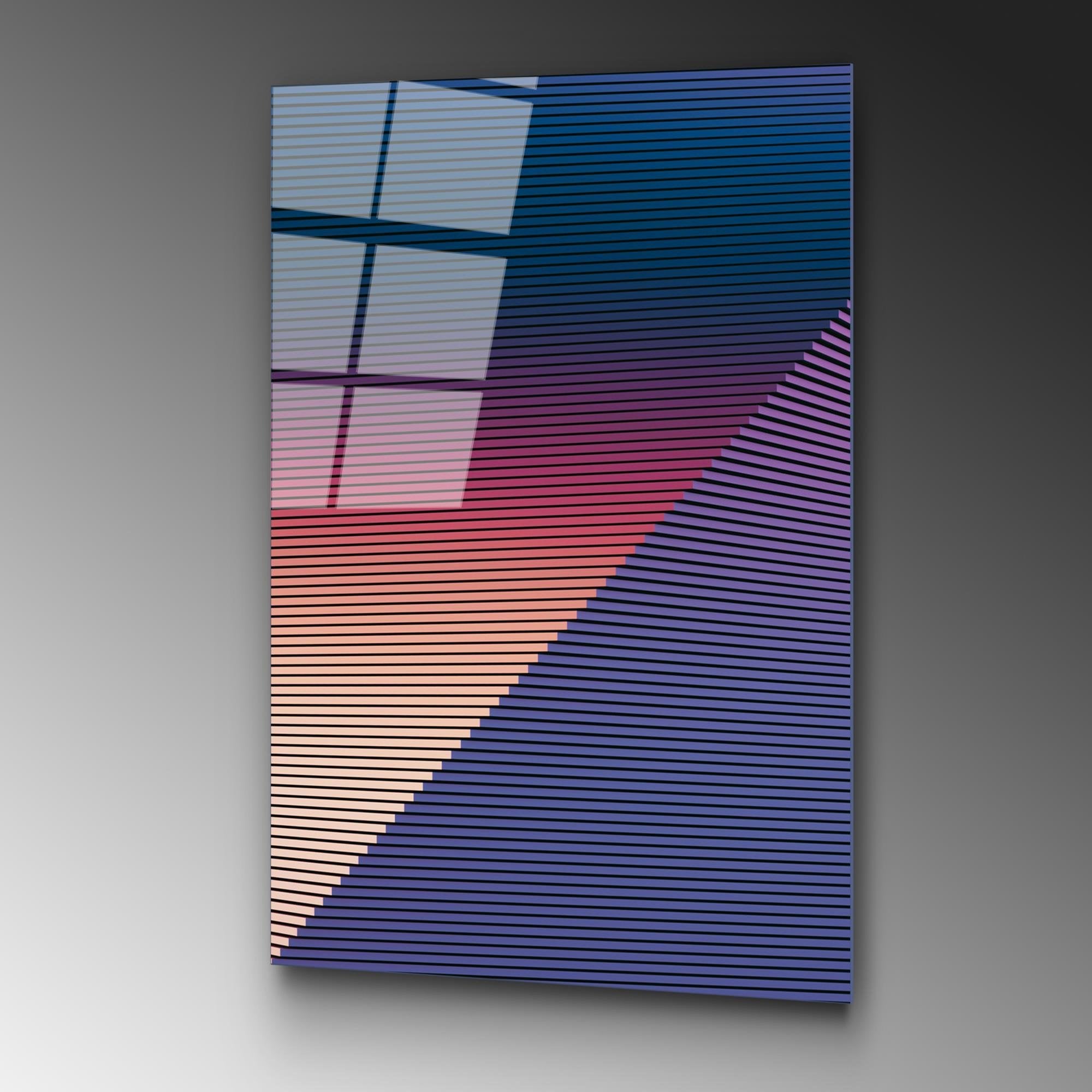 UV-127 Baskılı Cam Dikdörtgen Duvar Tablosu | ByLamp