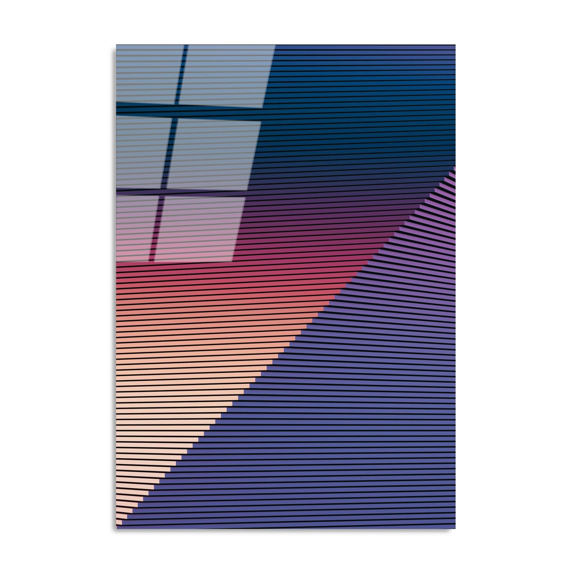 UV-127 Baskılı Cam Dikdörtgen Duvar Tablosu | ByLamp