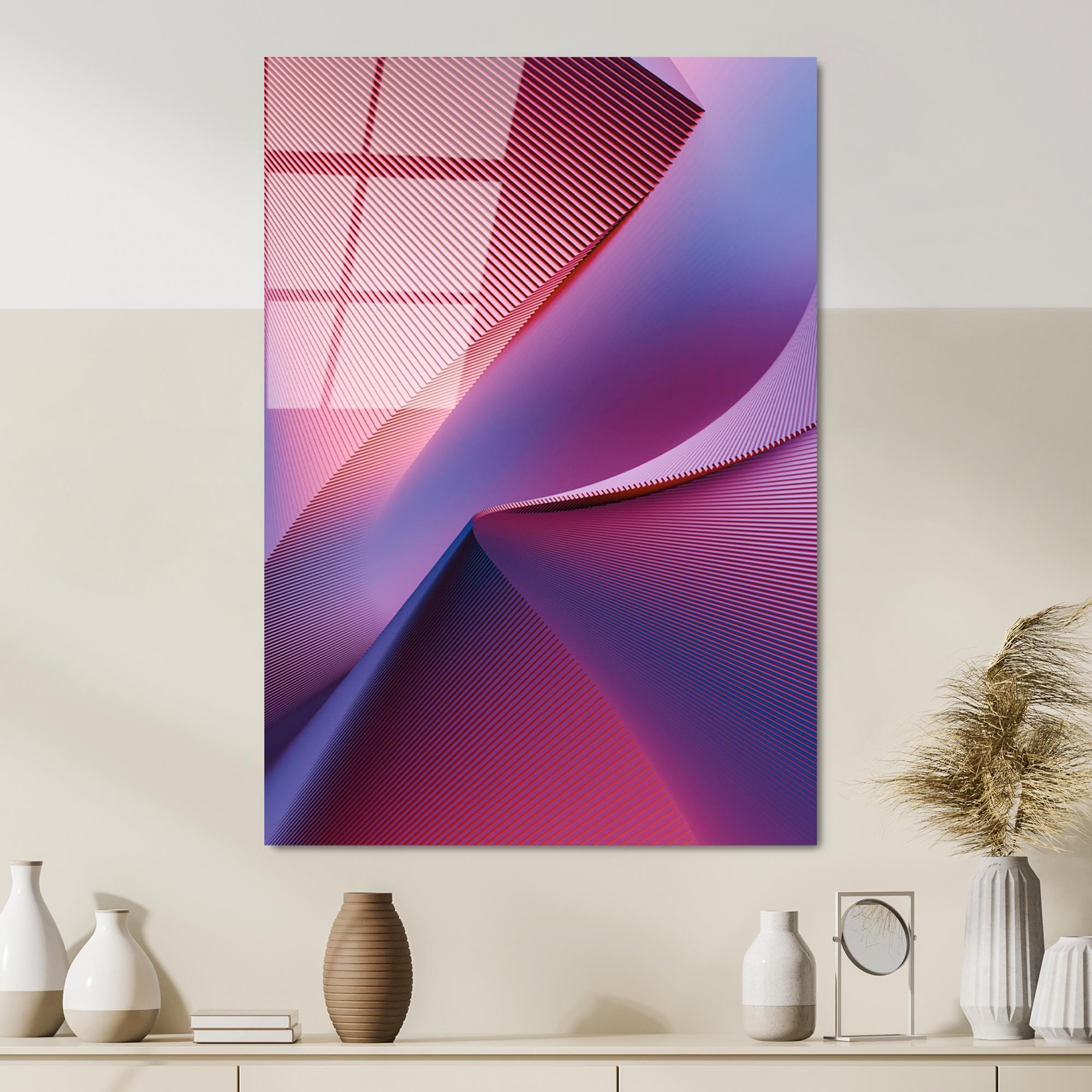 UV-129 Baskılı Cam Dikdörtgen Duvar Tablosu | ByLamp