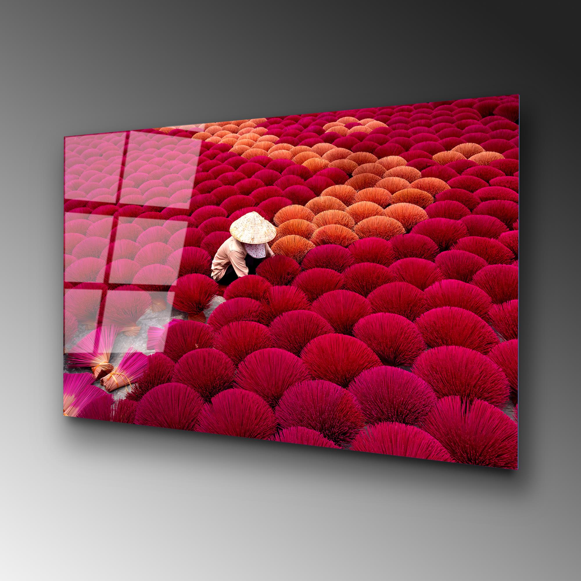 UV-130 Baskılı Cam Dikdörtgen Duvar Tablosu | ByLamp