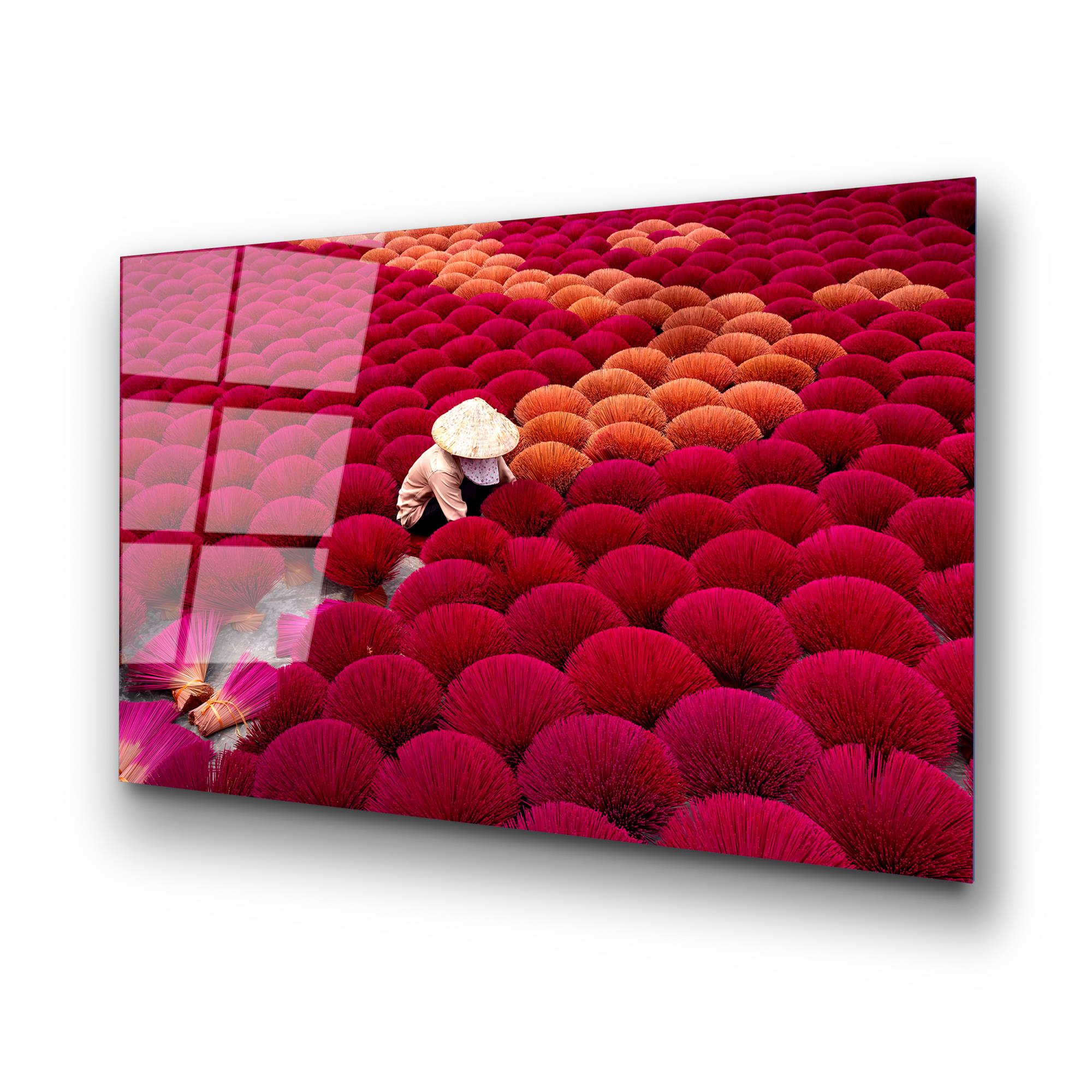 UV-130 Baskılı Cam Dikdörtgen Duvar Tablosu | ByLamp