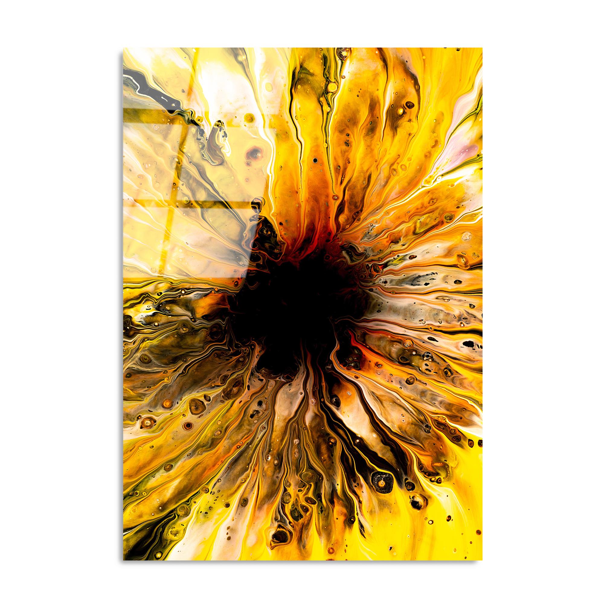 UV-134 Baskılı Cam Dikdörtgen Duvar Tablosu | ByLamp