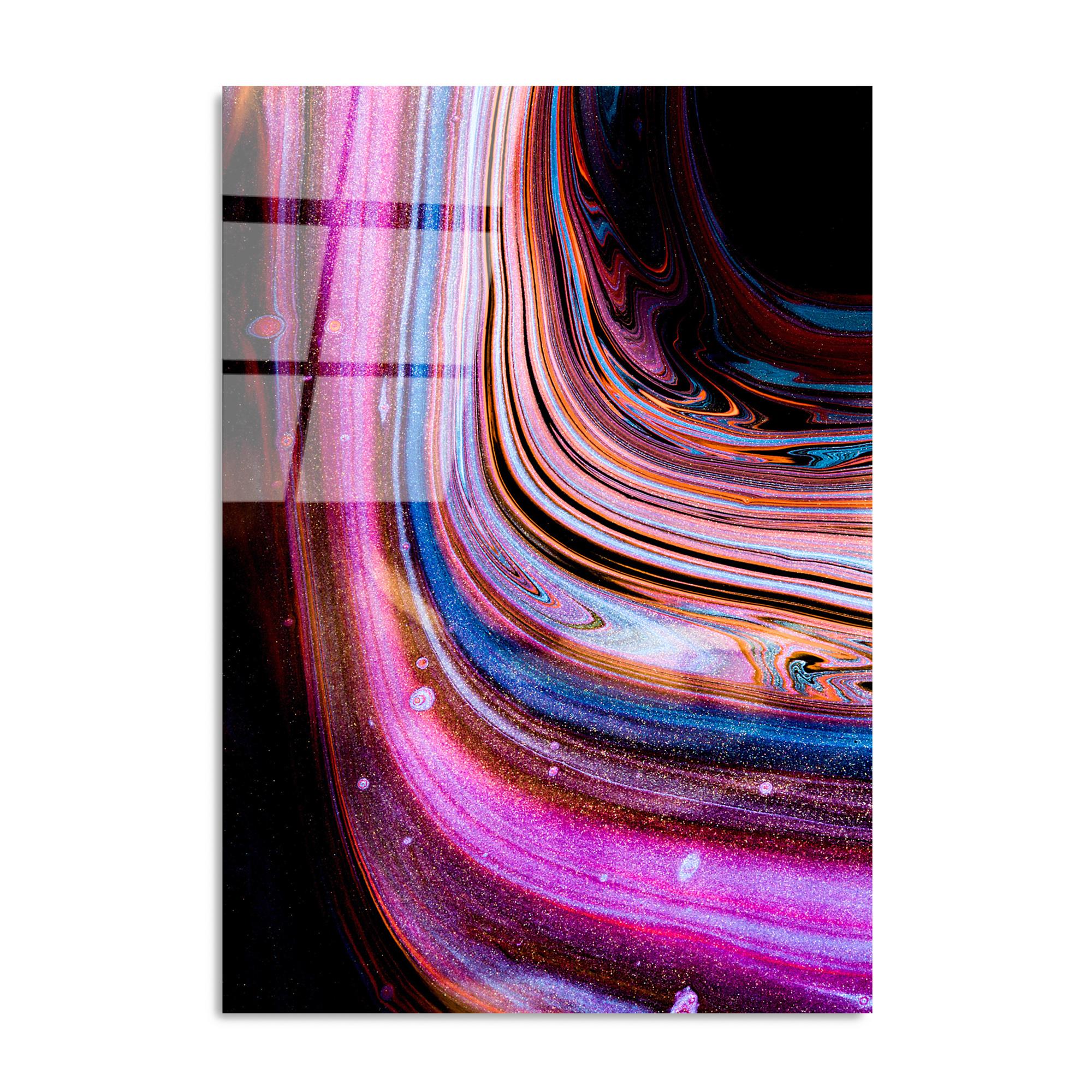 UV-136 Baskılı Cam Dikdörtgen Duvar Tablosu | ByLamp