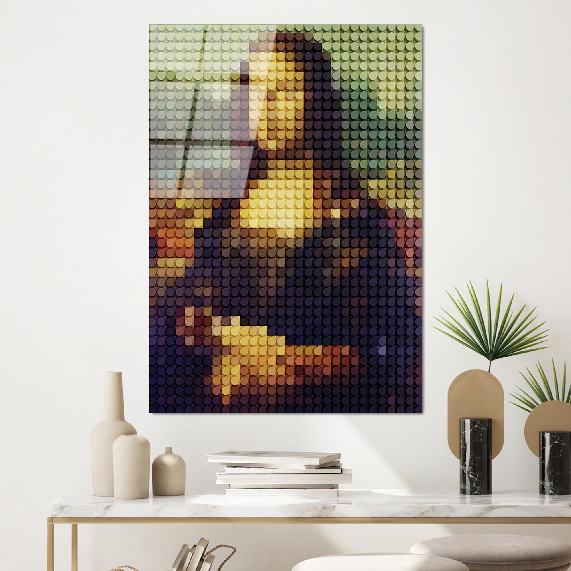 UV-137 Baskılı Cam Dikdörtgen Duvar Tablosu | ByLamp